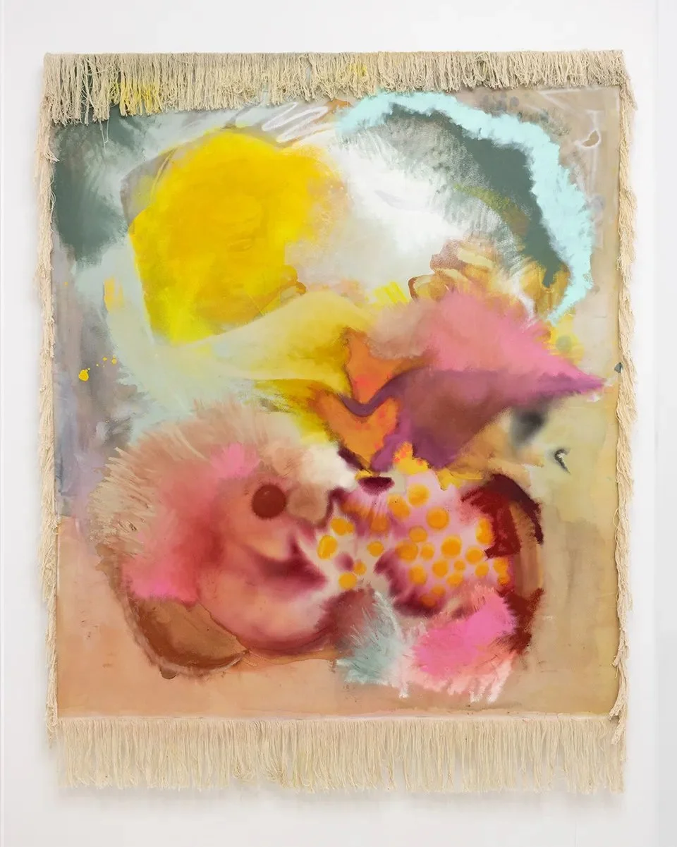 Bust, 2021
Watercolor and oil on canvas
77 x 60 inches
