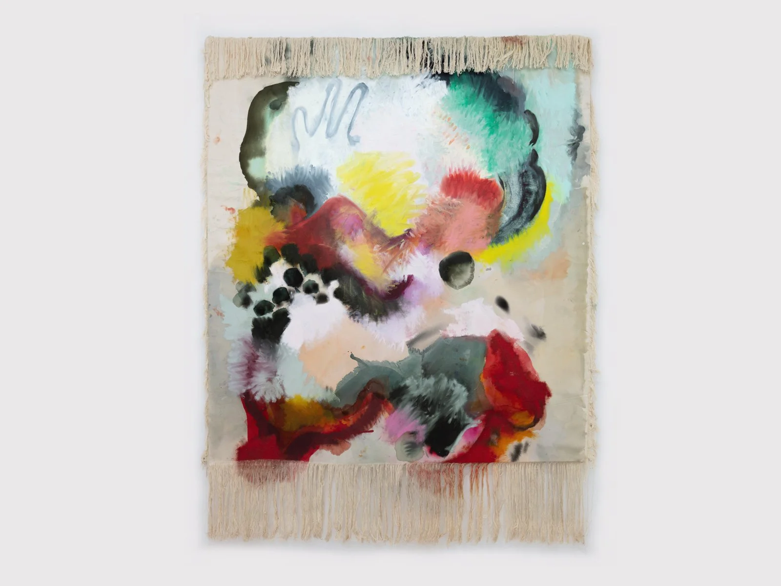Bust 2, 2022
watercolor and oil paint on canvas
71 x 65 inches 