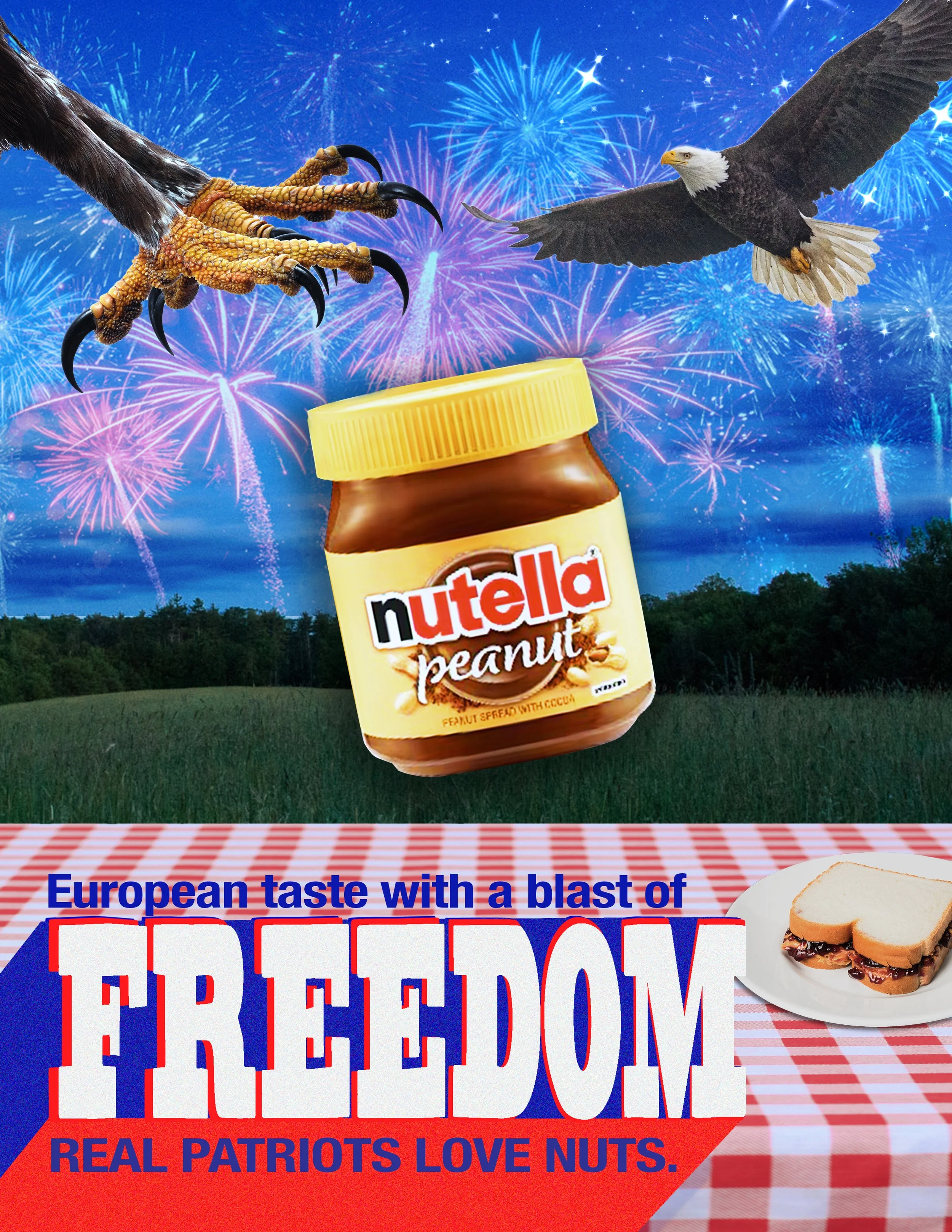 Real patriots love nuts