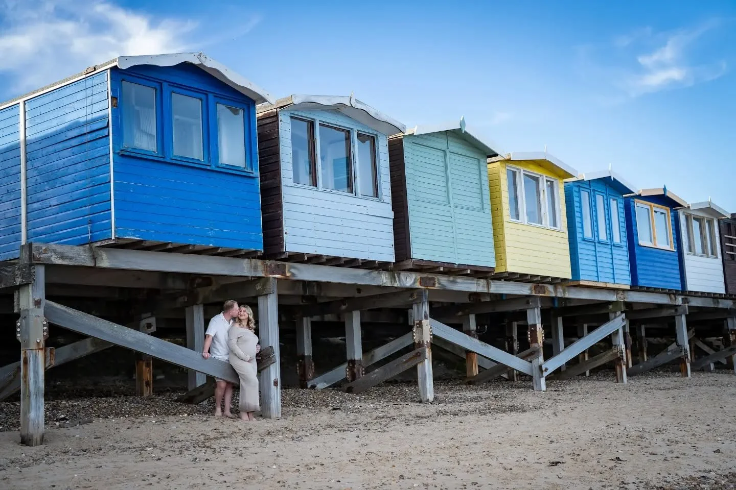 Another beautiful moment from my gorgeous maternity shoot last week.

When we first discussed this session, the plan was actually no beach huts, but I had a vision, and this lovely couple trusted me to bring it to life. Sometimes the most magical ima