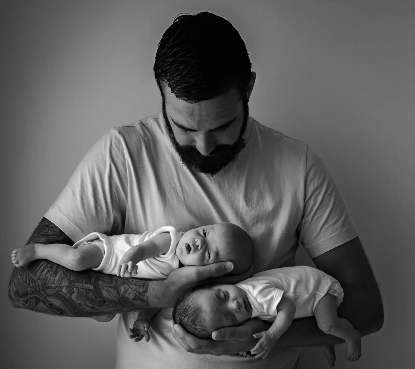 A gorgeous shot from one of my at home newborn sessions with twins girls. So beautiful, calm and sleepy. 🩷🩷

#newbornbabyshoot 
#newbornphotography 
#athomephotography 
#twinsofinstagram 
#essexbabyphotographer