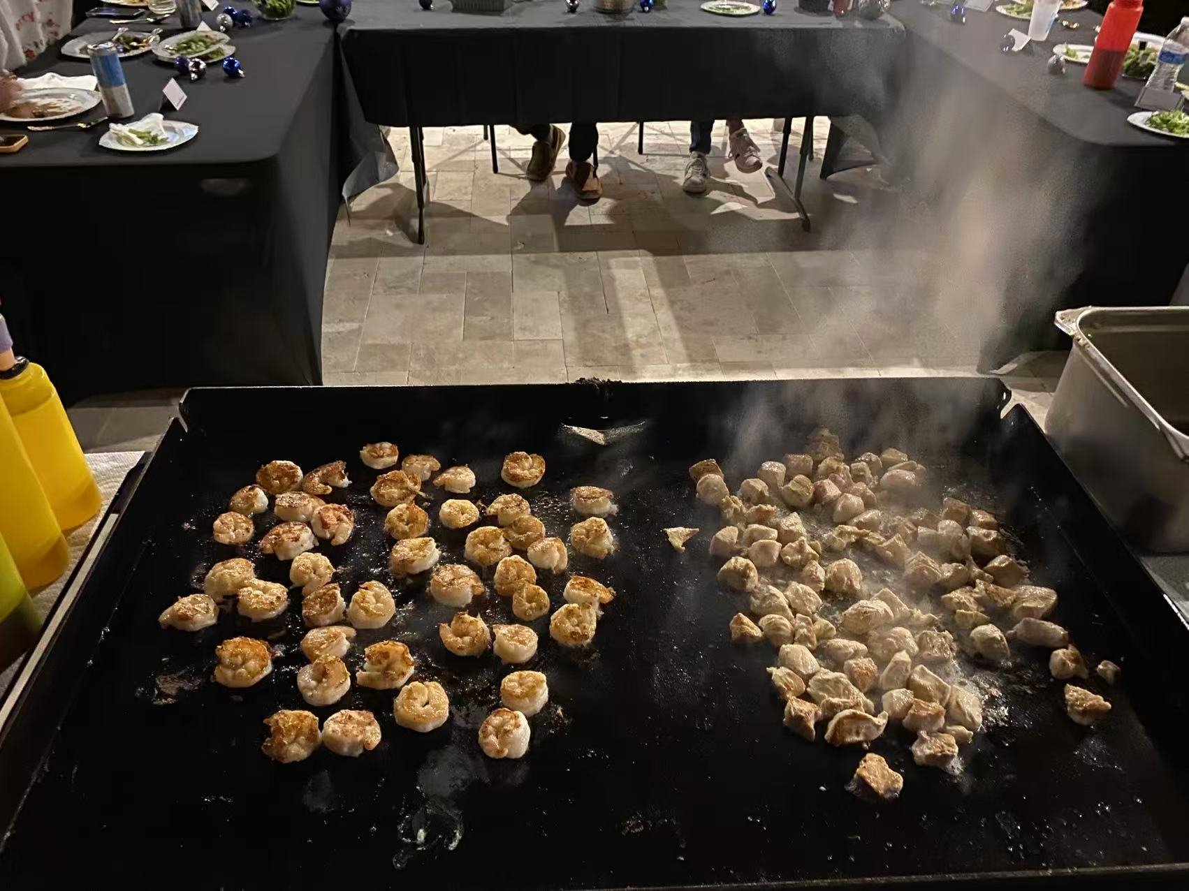 Book the ultimate backyard Hibachi experience!