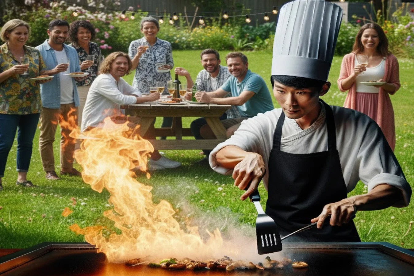 Mobile Hibachi Catering Hibachi Party 4U Tel: (929) 665-7752