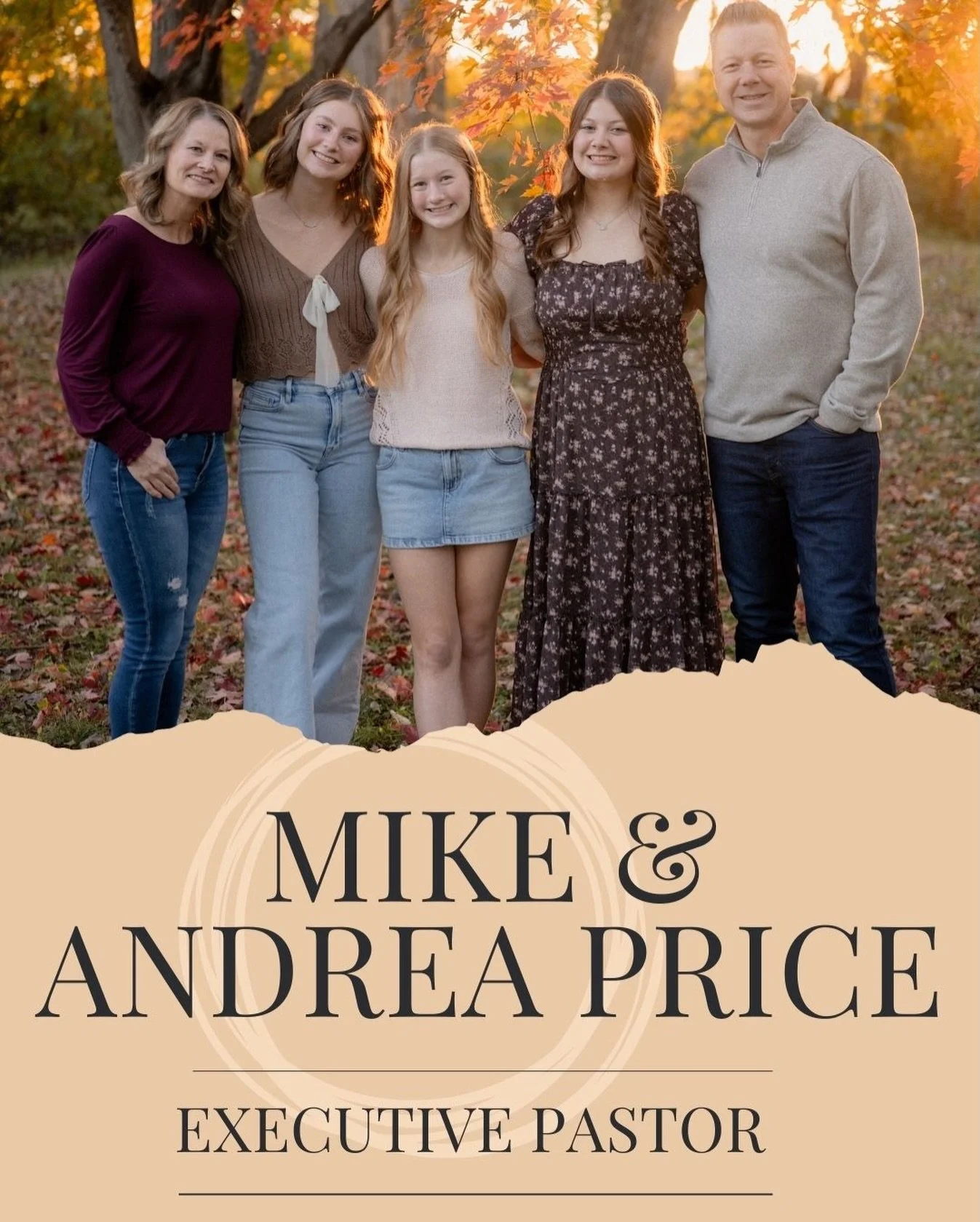 On Sunday we announced some exciting news!! 🎉 After faithfully serving behind the scenes for over 8 years, Mike and Andrea Price are stepping into a new role as Executive Pastor at Tribe!

Mike and Andrea have been a steady, humble, and trusted pres