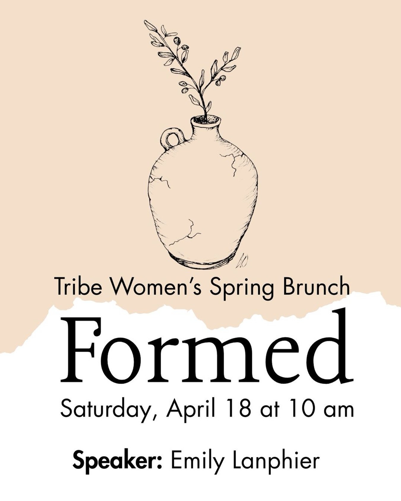 🌸 LAST CHANCE TO SIGN UP! Women&rsquo;s Spring Brunch is THIS SATURDAY! 🌸 Join us for a delicious brunch, meaningful conversation, and an inspiring message from Emily Lanphier.

Theme: Formed - God is shaping every part of our story&hellip;through 