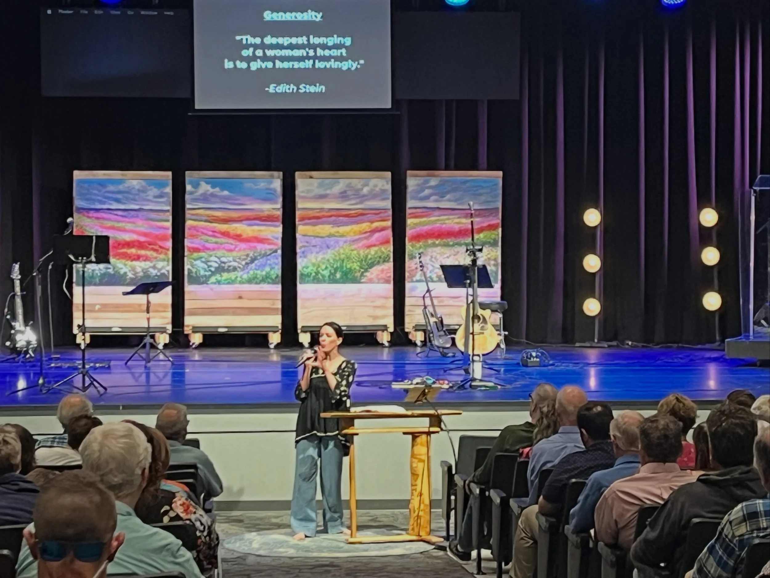 Today at Tribe Church, Emily Lanphier shared a beautiful message on &ldquo;The Feminine Genius&rdquo; and the unique strengths God has placed within women:

&bull; Receptivity: being open and attentive to God&rsquo;s work in our lives
&bull; Generosi