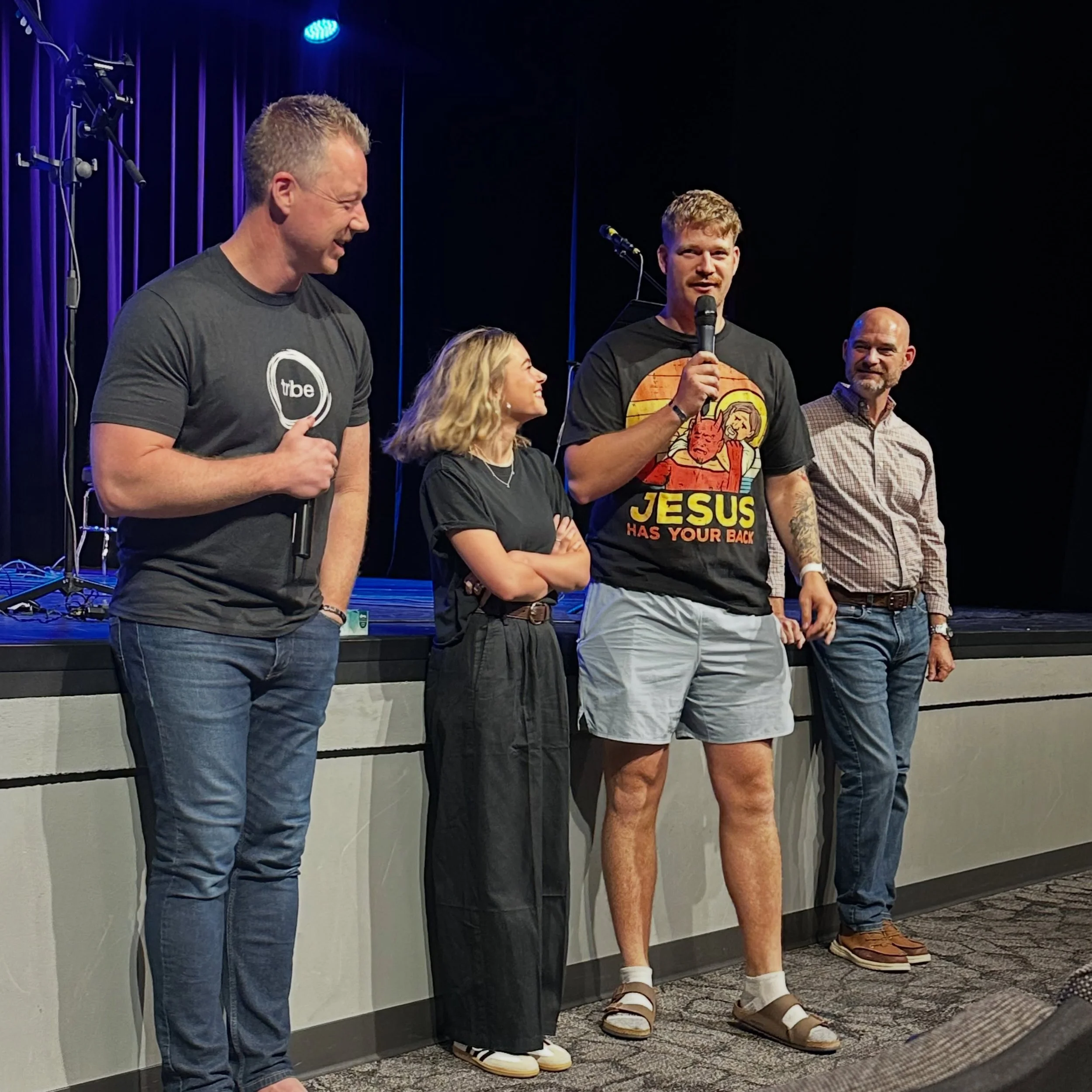 Today at Tribe, we honored our 2026 graduates during Sunday service! 🎓

We loved hearing about their accomplishments and what&rsquo;s next for them in this new season of life. As a church family, we prayed a blessing over each graduate and gifted th