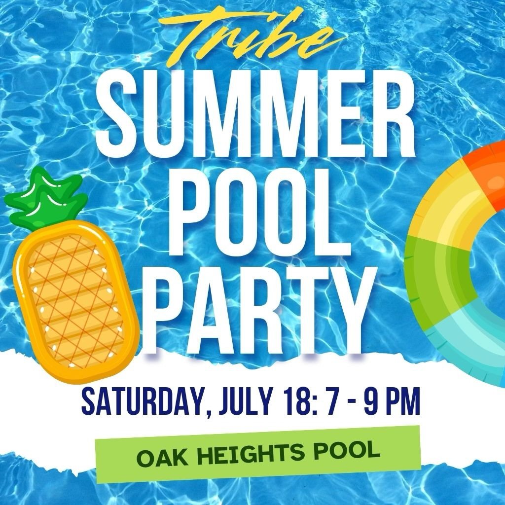🚨 LAST CHANCE TO SIGN UP! 🚨 Our annual Tribe Summer Pool Party is THIS SATURDAY, and we don&rsquo;t want you to miss it! 🌊☀️

🗓 Saturday, July 18th
🕖 7:00&ndash;9:00 PM
📍 Oak Heights Pool | 10205 U St., Omaha

Grab your swimsuit, bring the fami
