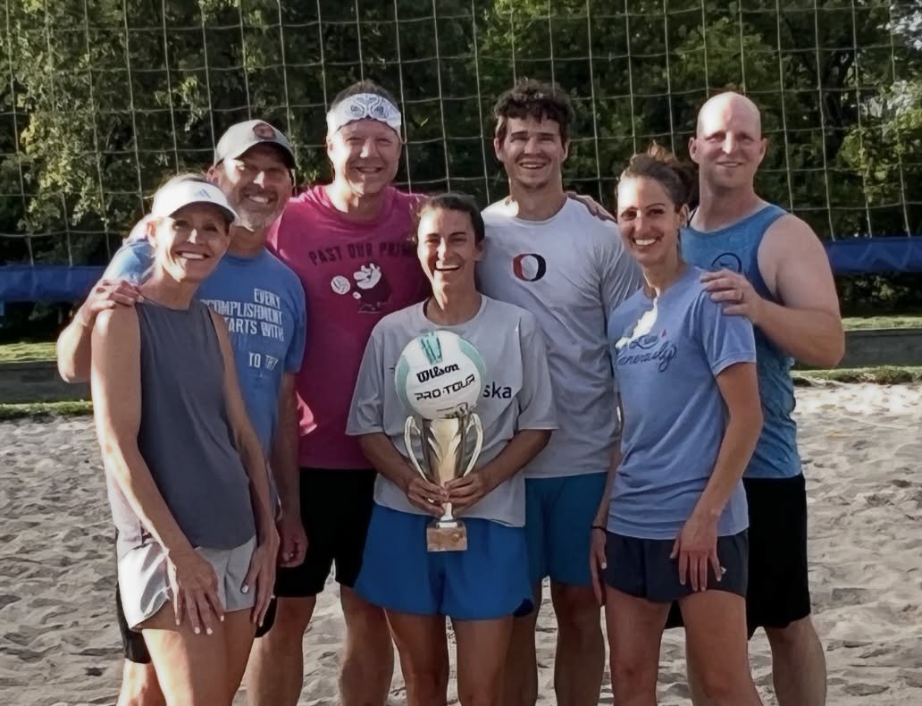What a great afternoon at our annual Tribe Volleyball Tournament! 🏐 Eight teams battled it out with plenty of great plays, friendly competition, and lots of laughs. 

🏆 1st Place: Past Our Prime
🥈 2nd Place: Tall Guys Team

Congratulations to our 