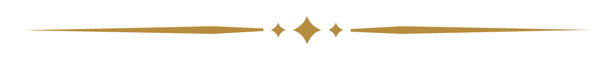 Elegant black background with gold decorative lines and diamond shapes.