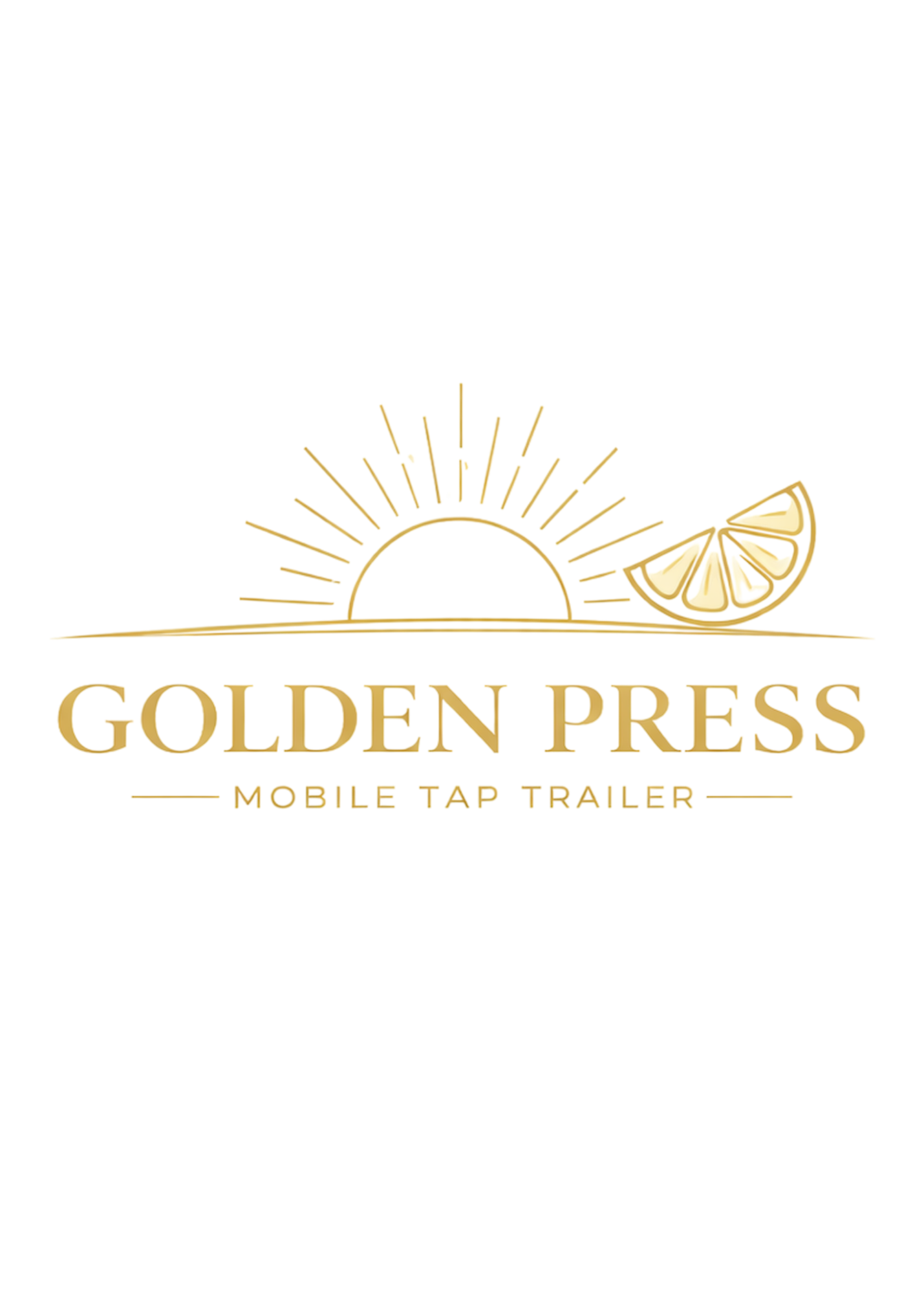 Golden Press Mobile Tap Trailer