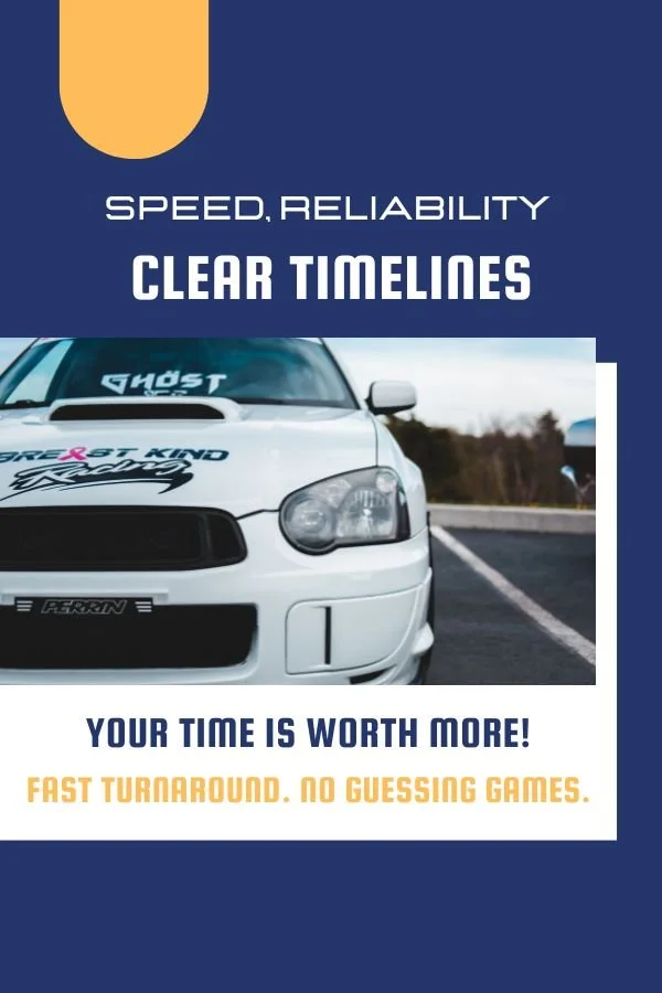Golden Coast Customs - Clear Timeline for Vehicle Customization