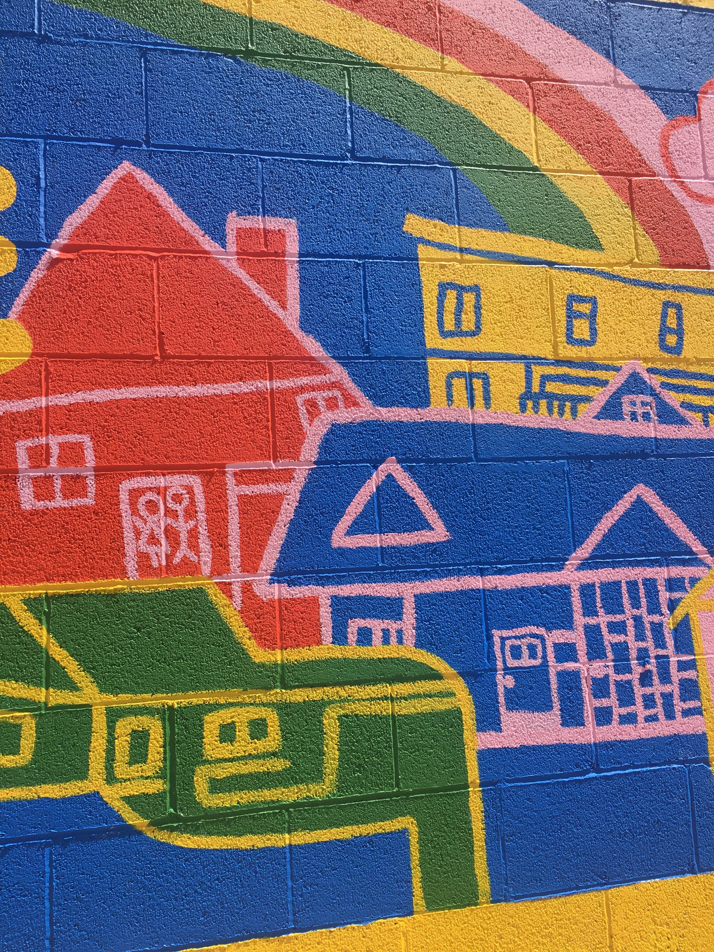 collaborative mural project
