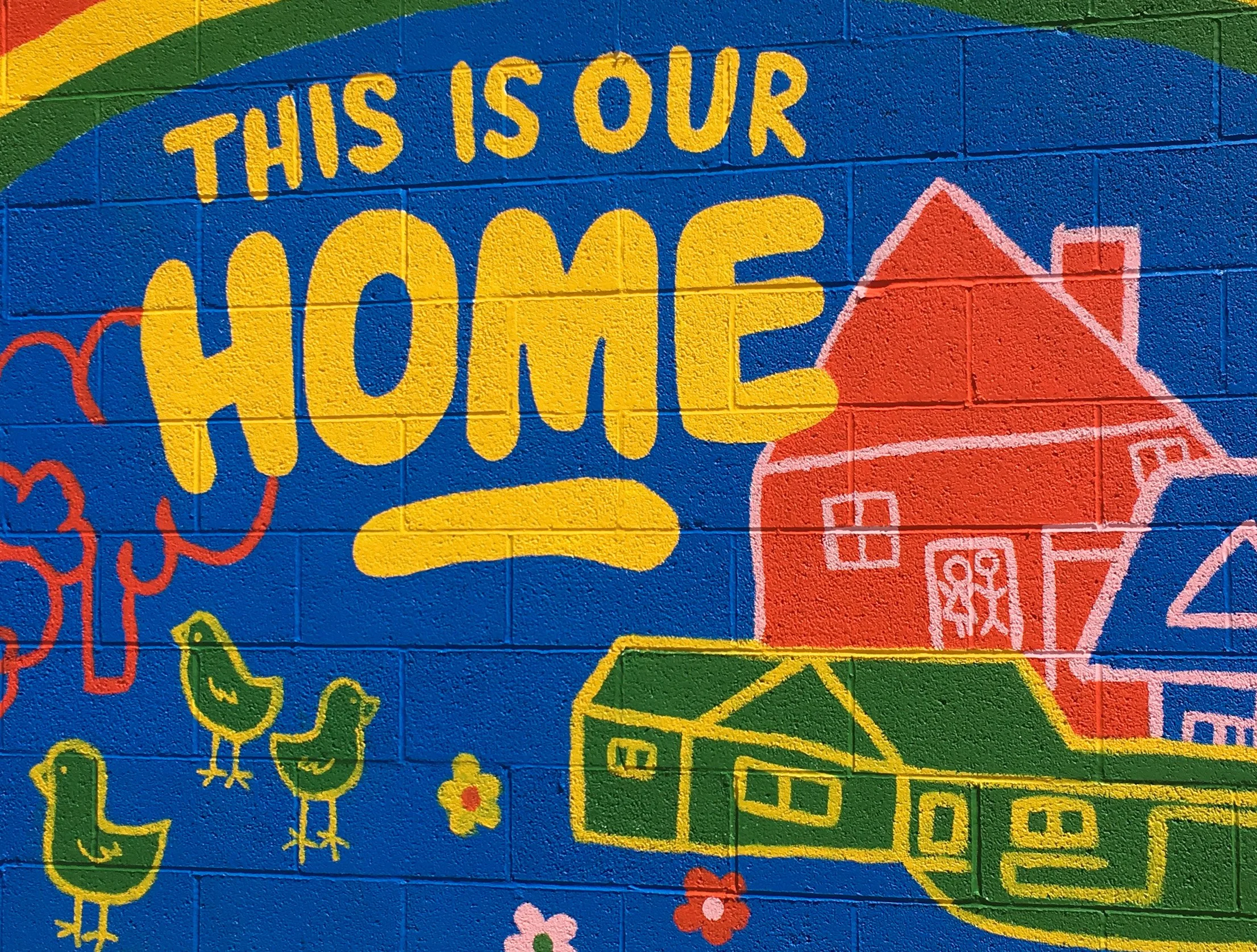 collaborative mural project