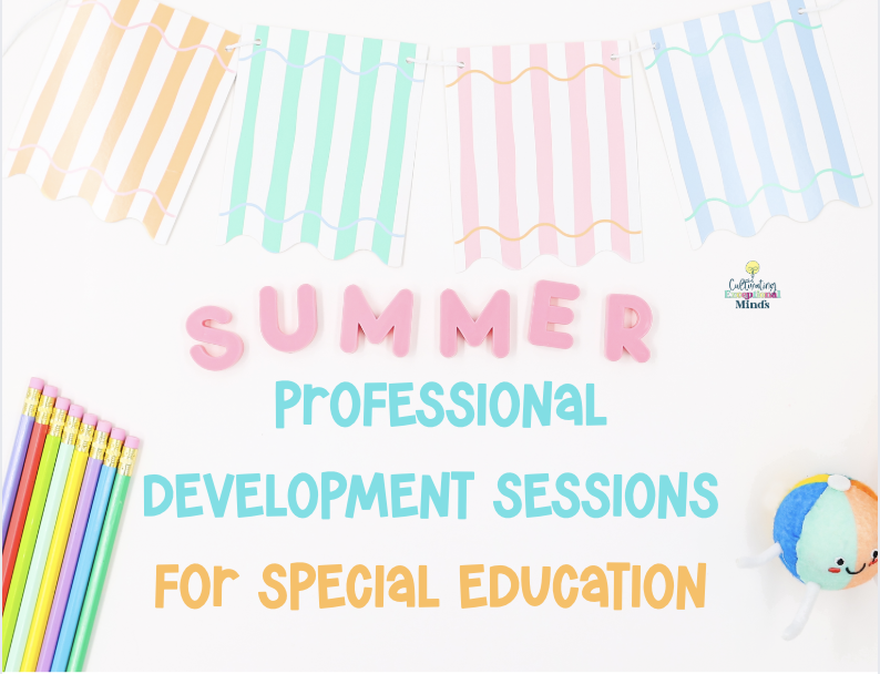 Options Summer PD - 10 SPED Credits