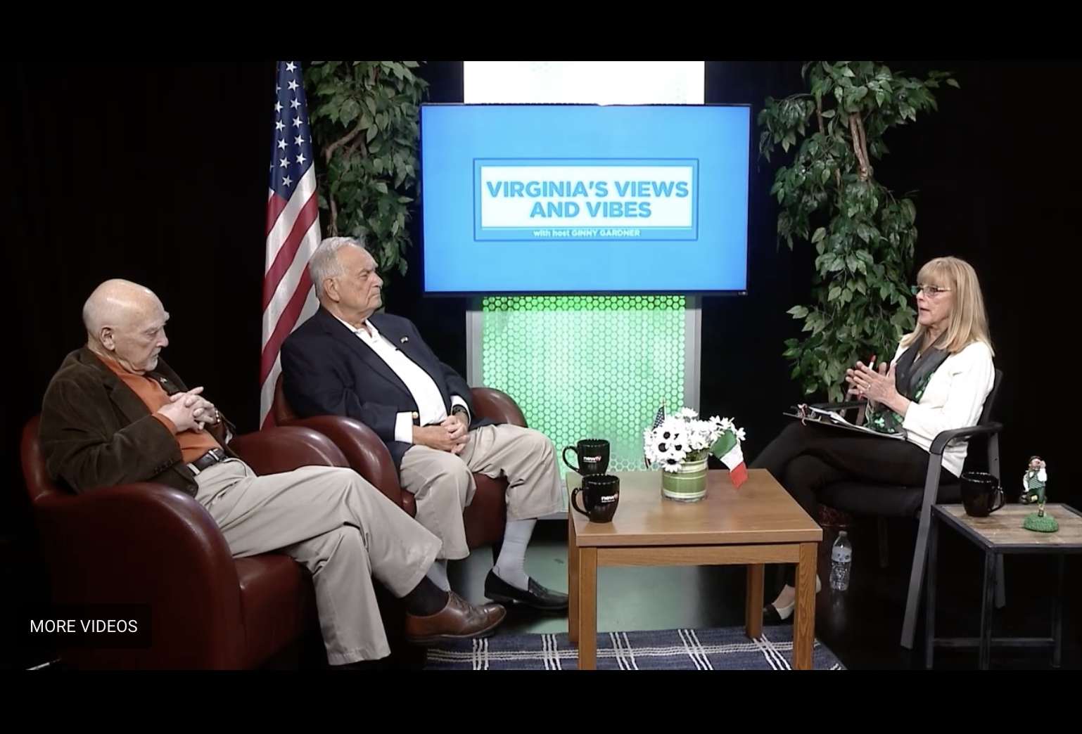 Dr. Paul Sergi &amp; Dr. Domenic Amara  talk about Italian Language, Culture &amp; History on “Virginia’s Views &amp; Vibes”