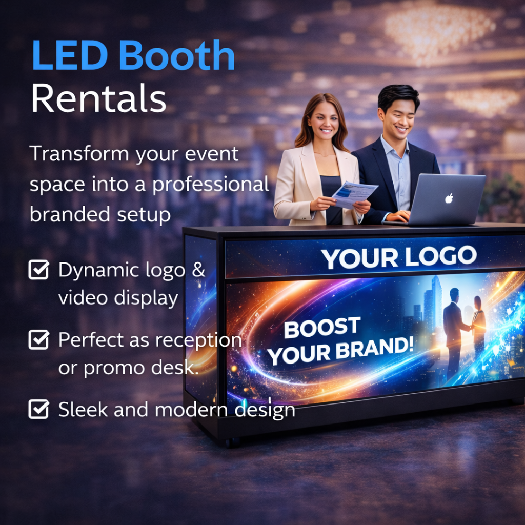 LED Booth Rental
