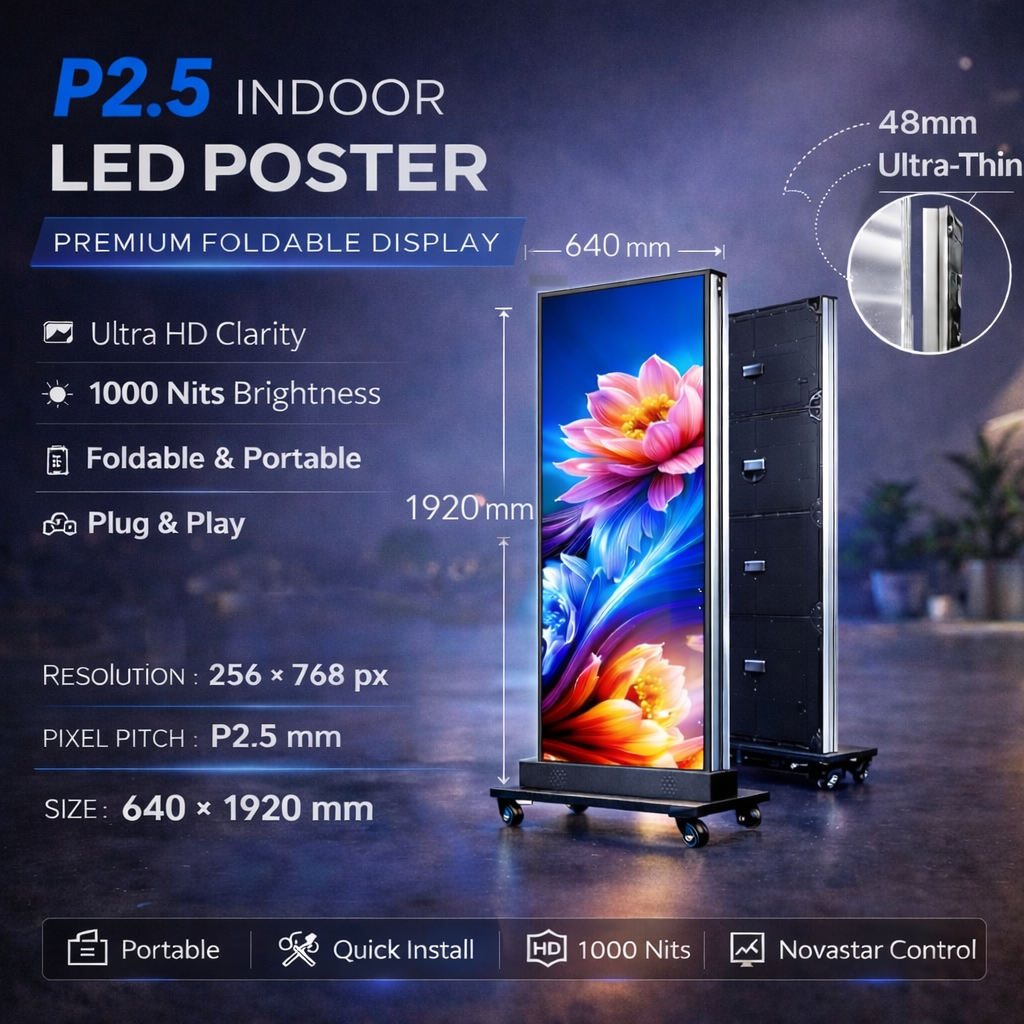 Indoor LED Poster (P2.5)
