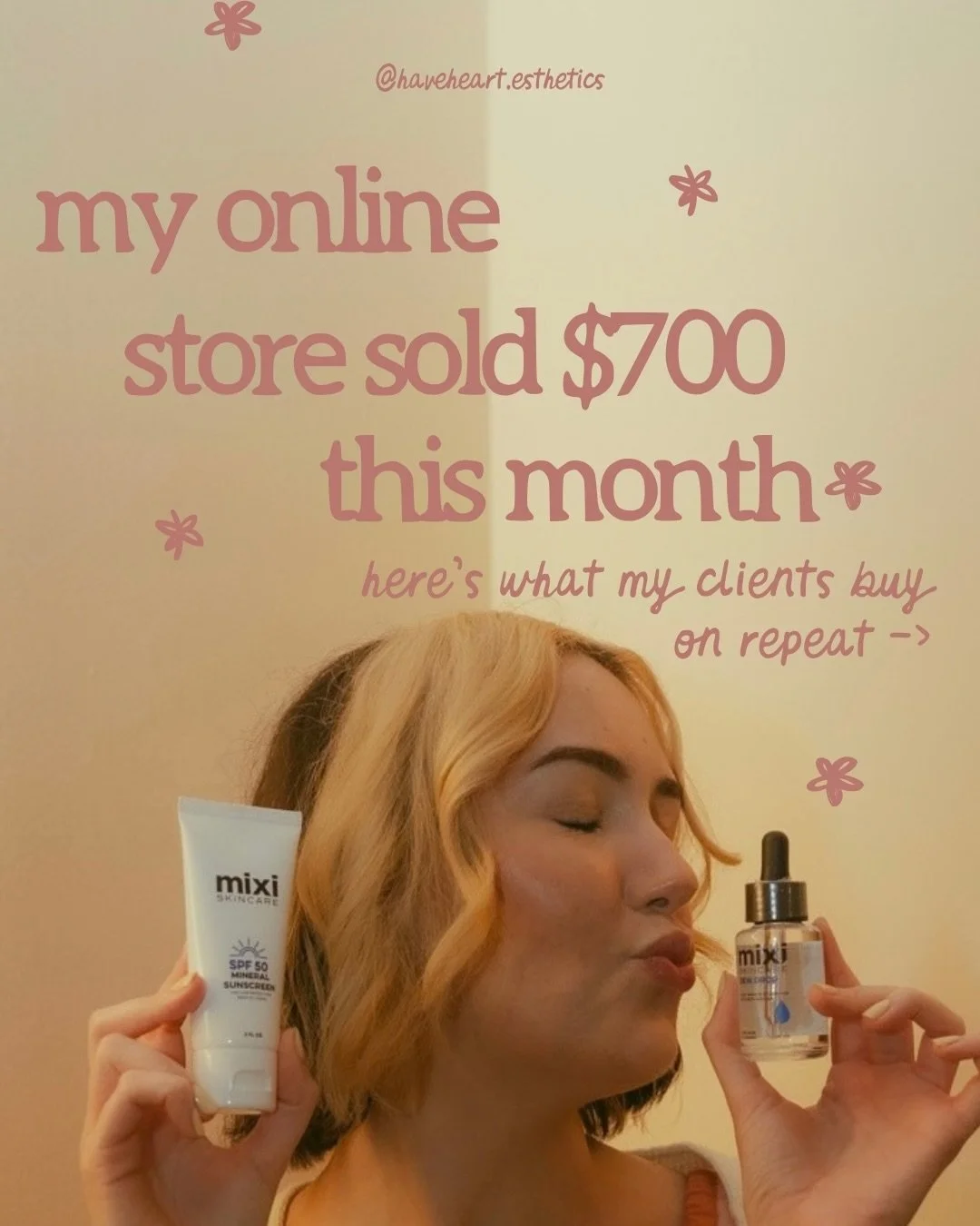 Apparently we have a little skincare club going on over here&hellip; 👀💗

Not gonna lie, the numbers make my little esthetician heart SO happy. 🥹 Not because I&rsquo;m keeping score, but because it means so many of you are actually investing in you