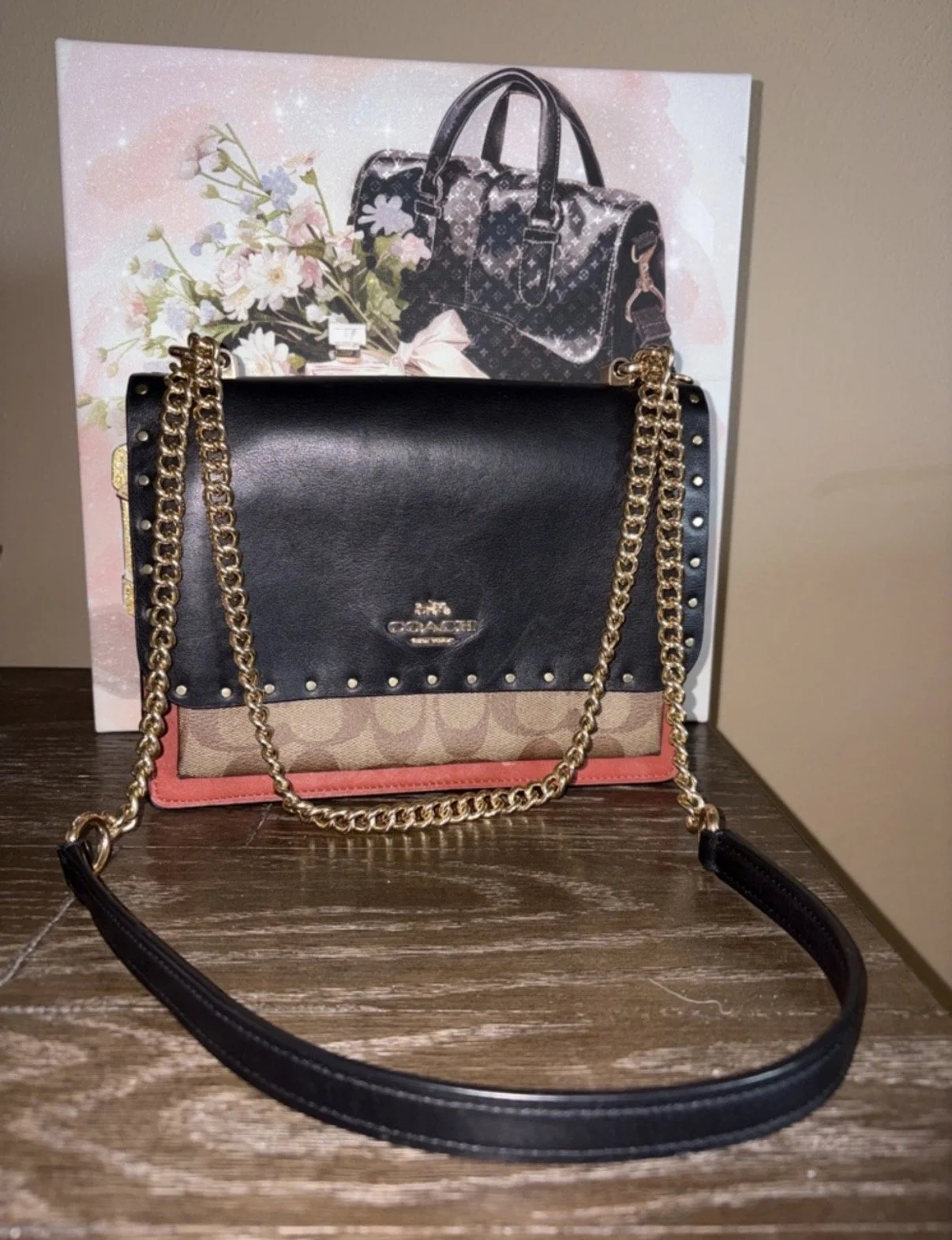 Coach Klare Colorblock Crossbody Bag