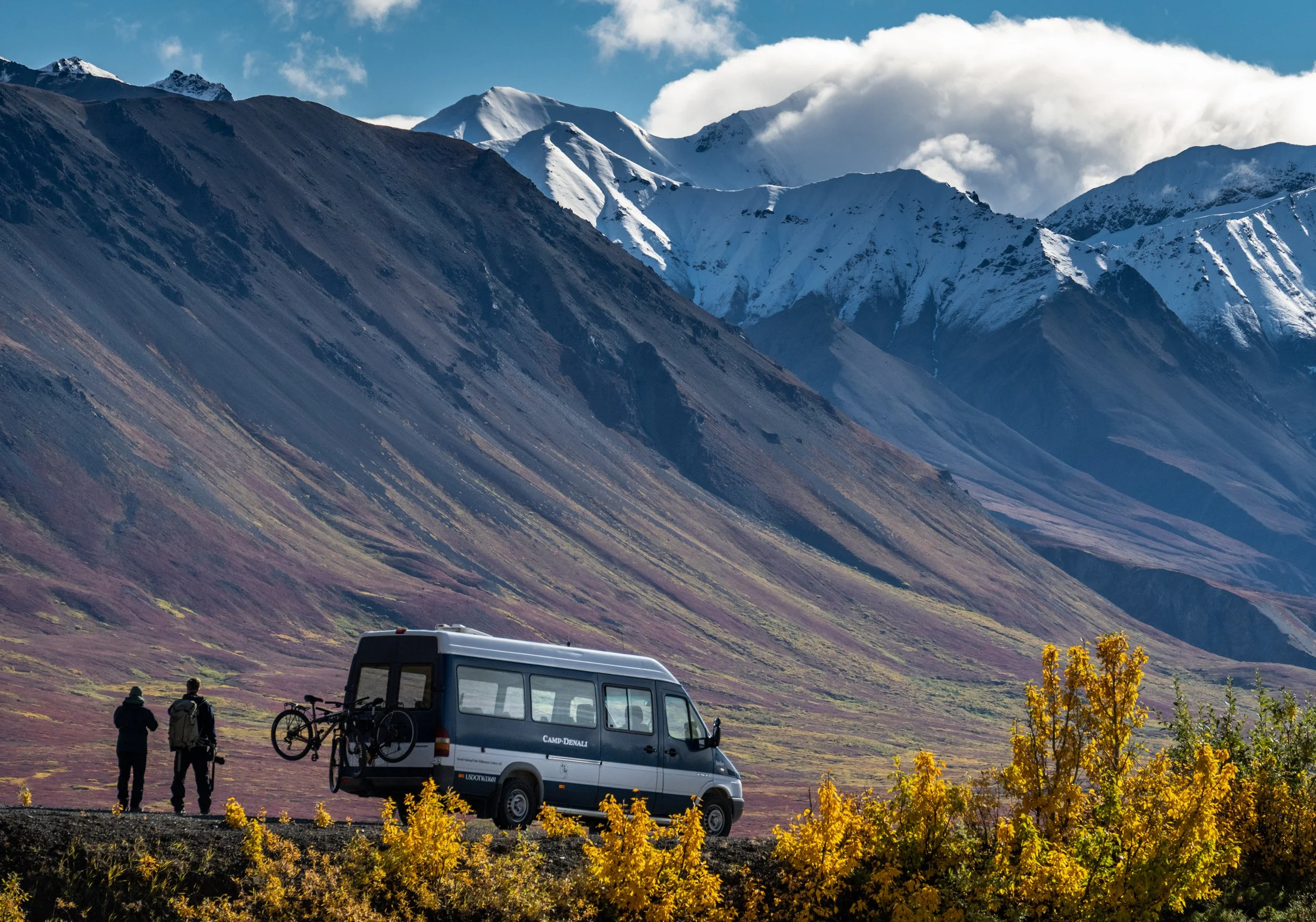 Guided Outings at Camp Denali, Sprinter Van