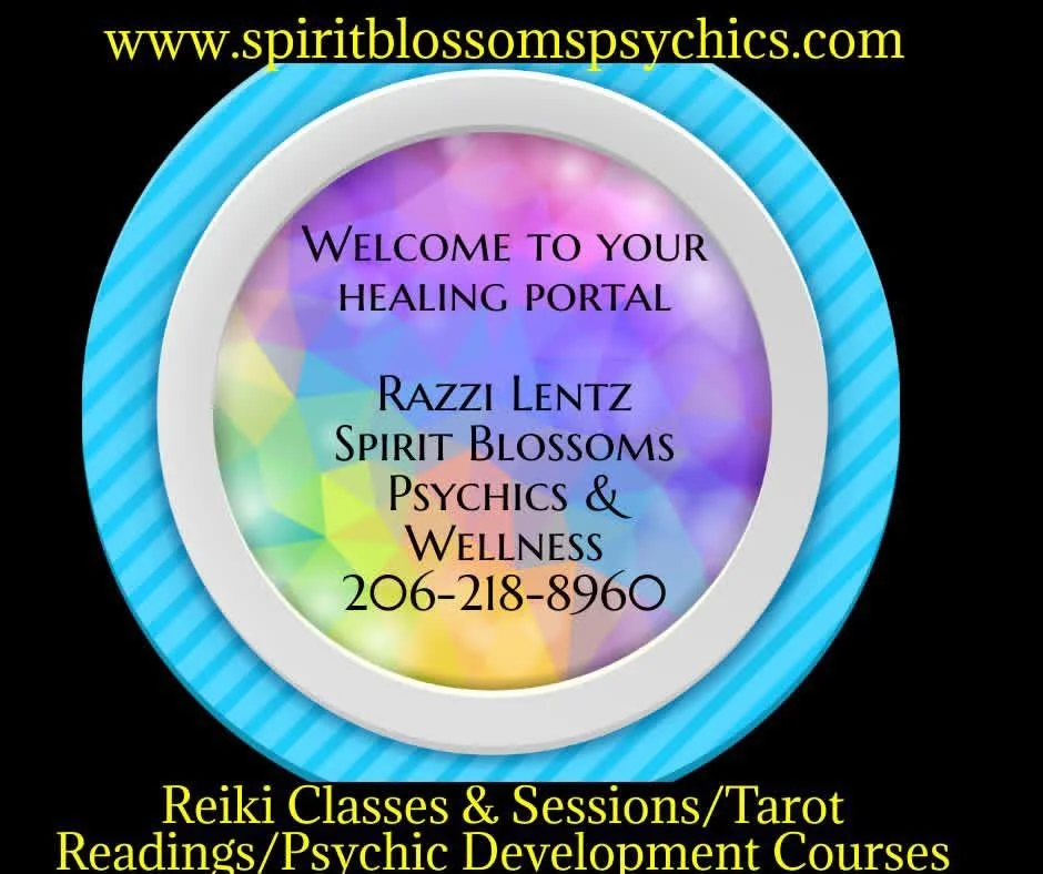 razzi lentz spirit blossome psychics logo