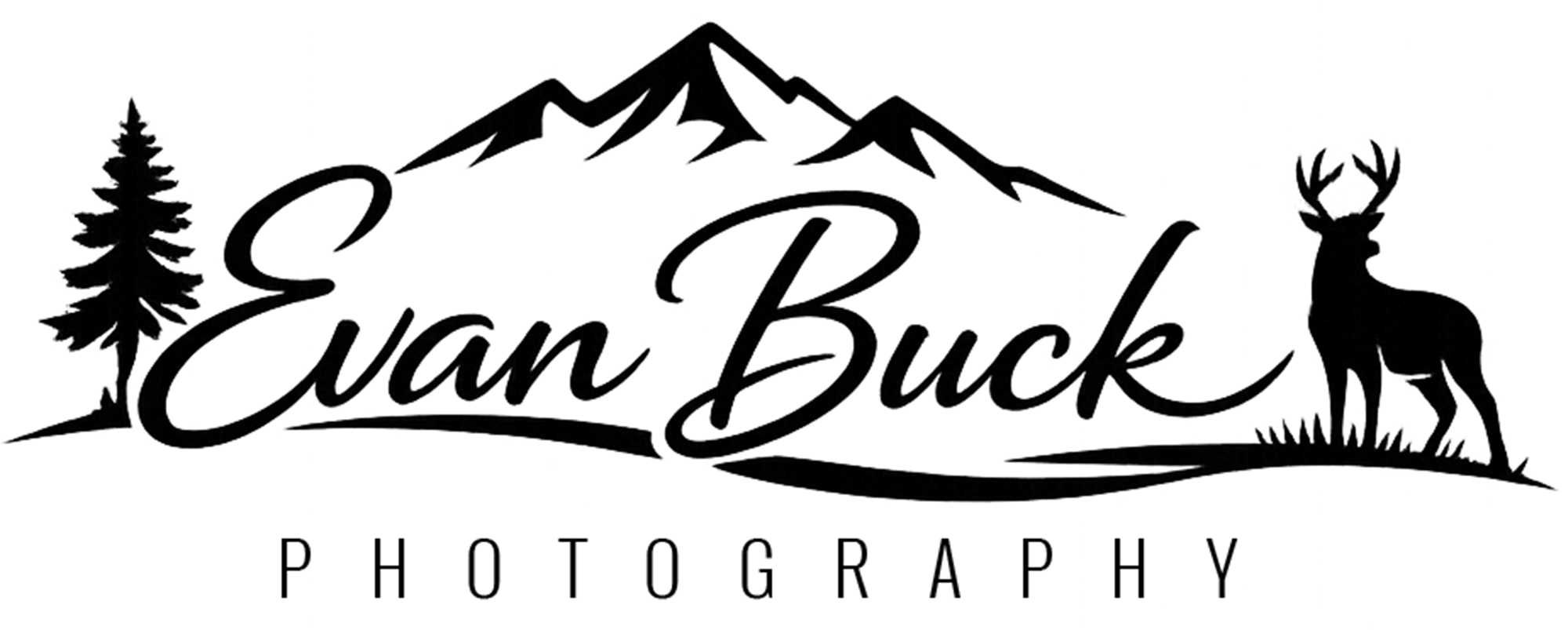 Logo featuring the text 'Everest Back' with mountain peaks, a tree, and a reindeer silhouette.
