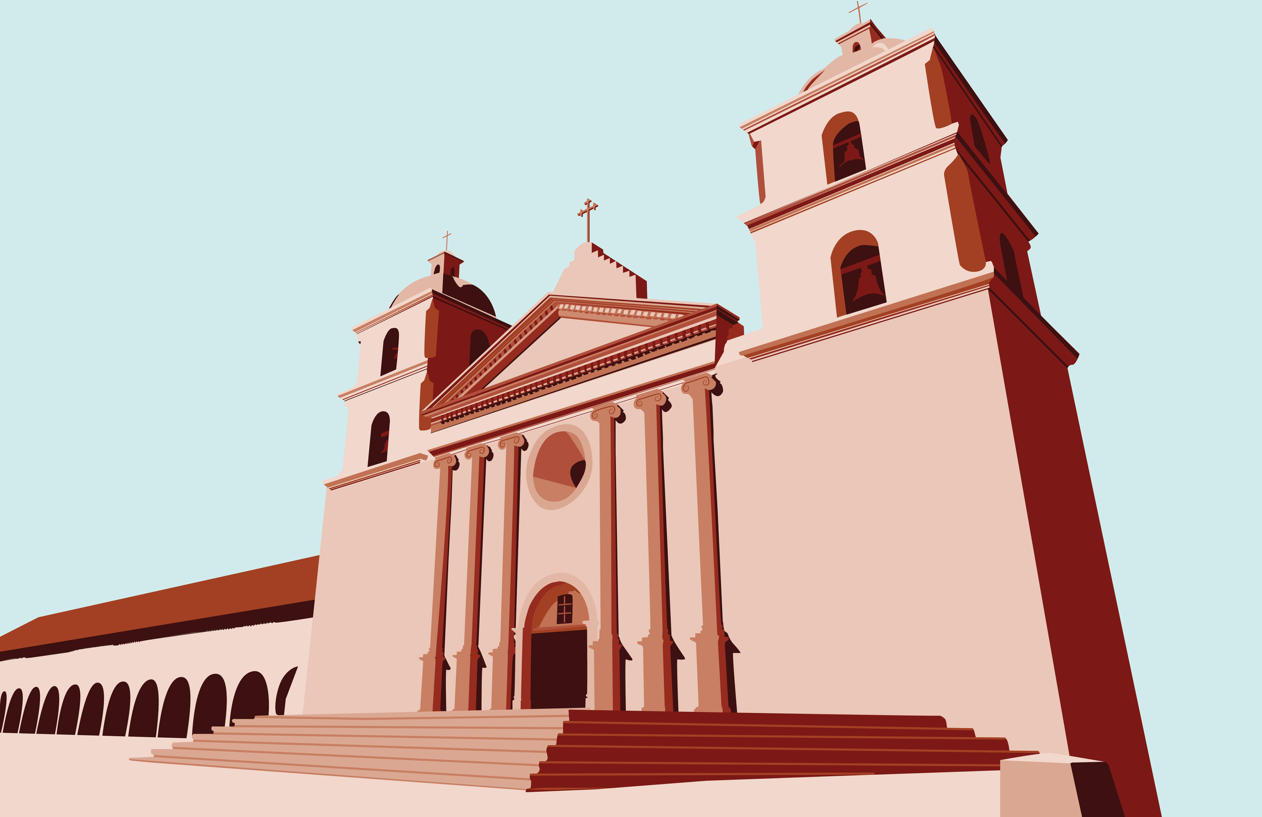 Santa Barbara Mission Chromatic Place Project