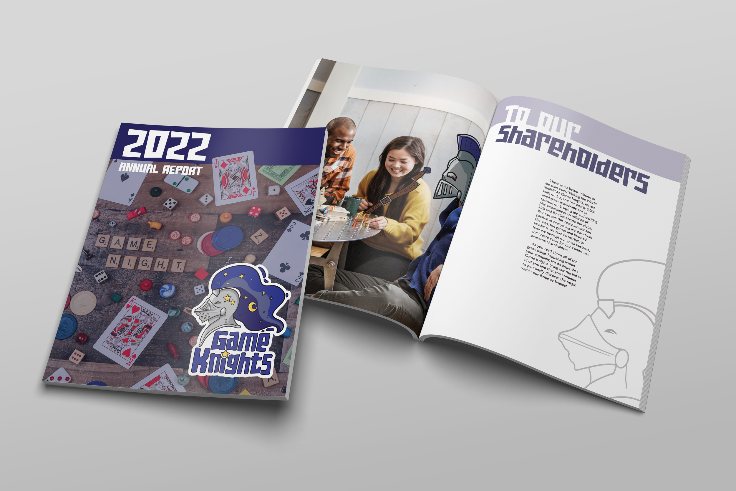 Printed Annual Report Cover