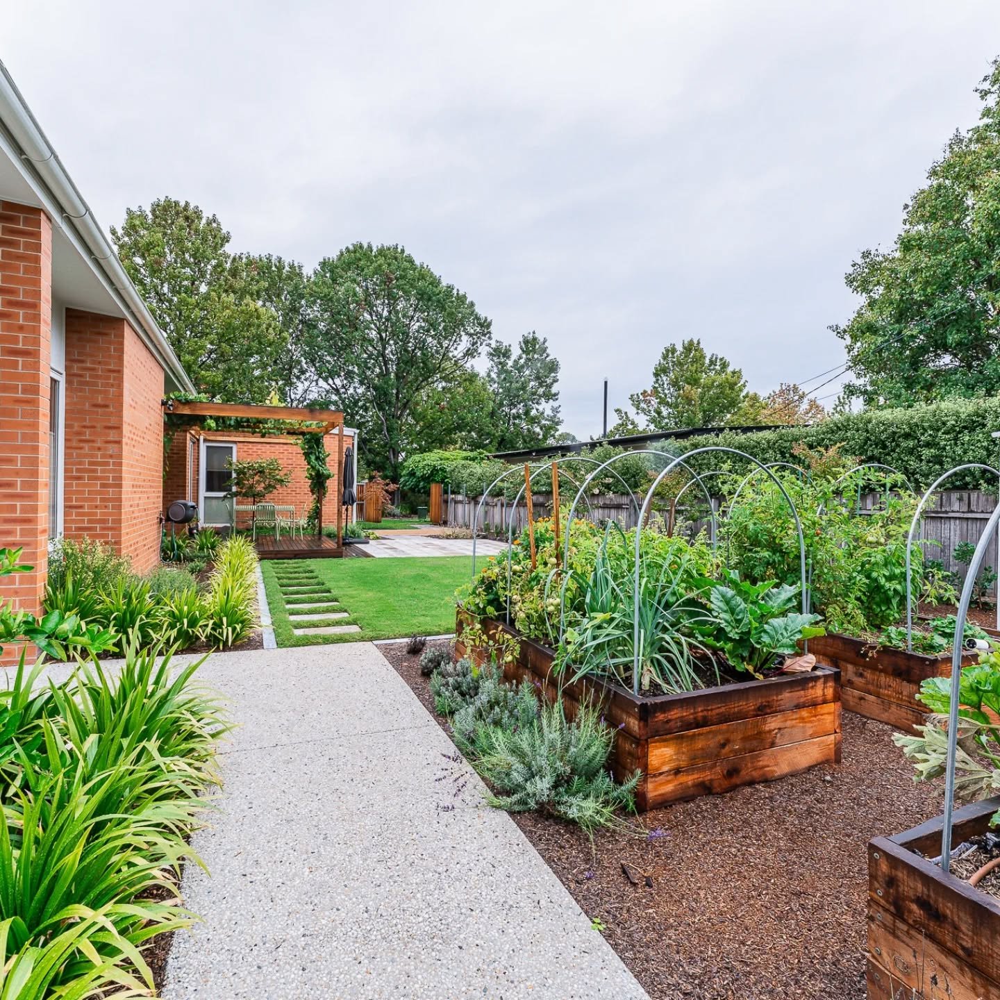 BEFORE and AFTER photos on this project are epic. 

A massive shoutout to our clients on this project. It has been just over a year since we finished and this is their maintenance on the yard. 

The awesome design for this project was @meld.landscape