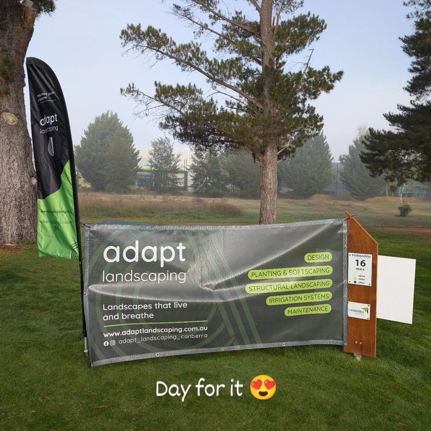 Great day out supporting a great cause! @emergeandseenswandact thanks for having us, we will back again next year 😍

#golfday #landscaping #canberra #landscapeconstruction #landscapedesign