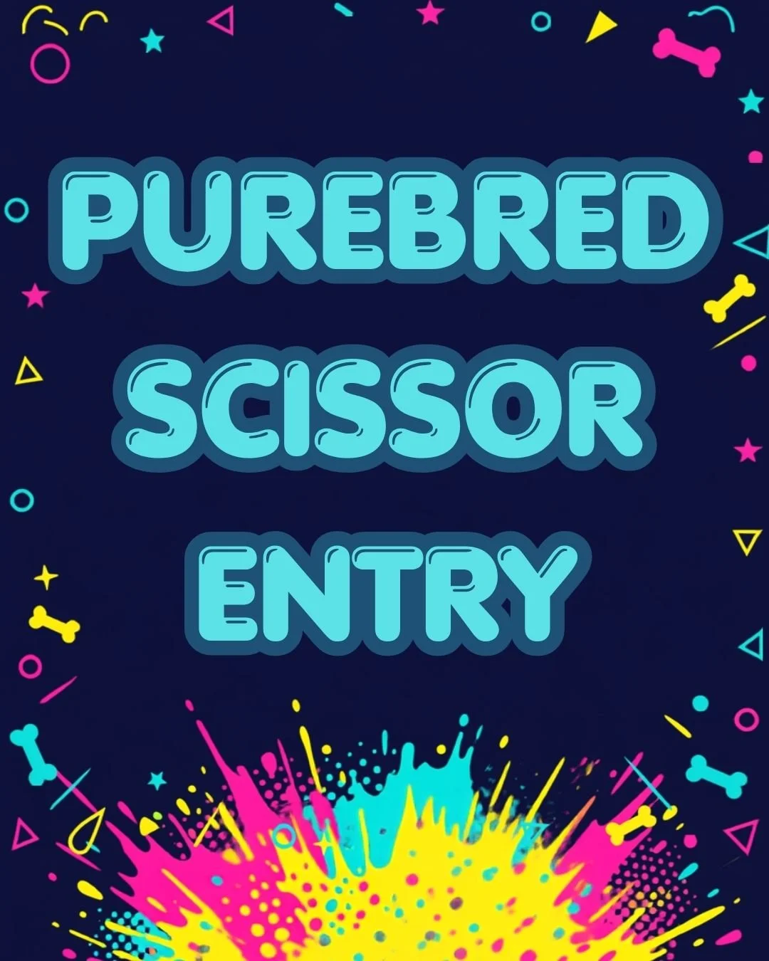 Purebred Scissor Entry  - THE CRUMB
