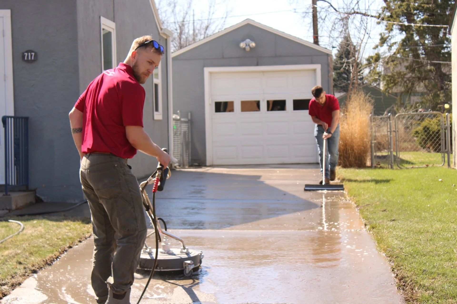 Residential and Commercial Pressure Washing