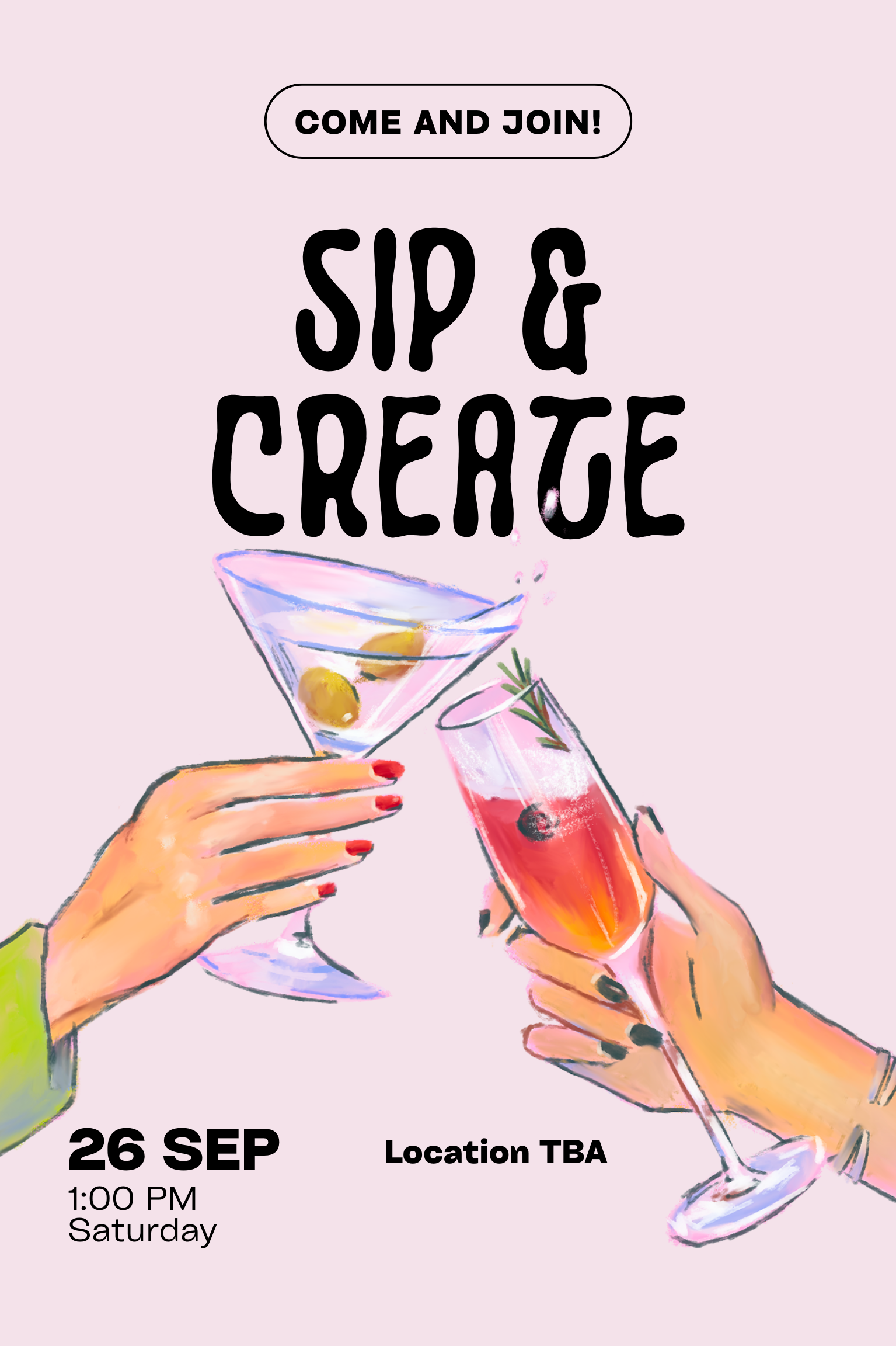 Sip &amp; Create