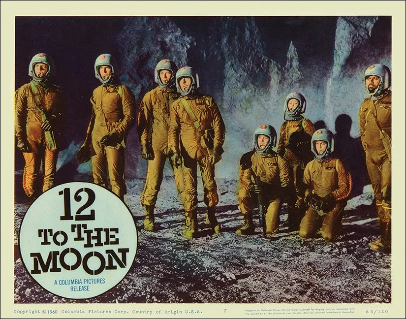 12 TO THE MOON 11x14 Lobby Card Print 02