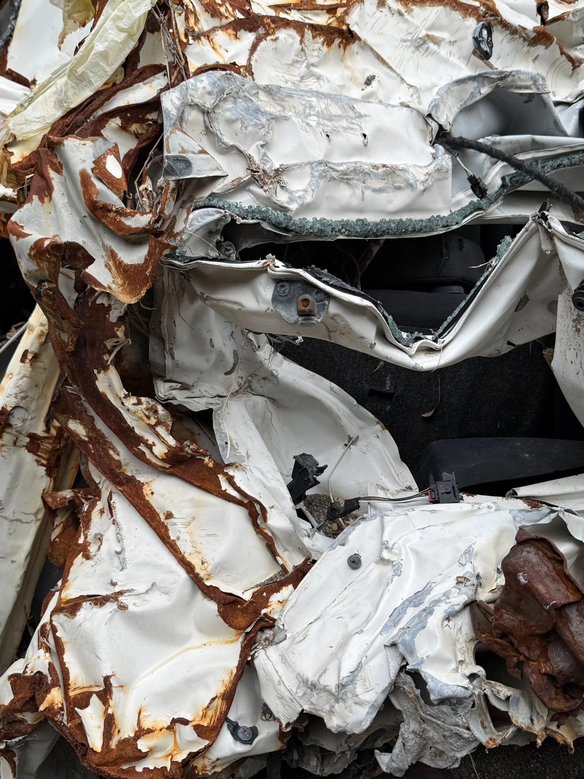 Crash on the Beach V1 (2026) 8' x 10" InkJet Print on Archival Paper, Edition of 5