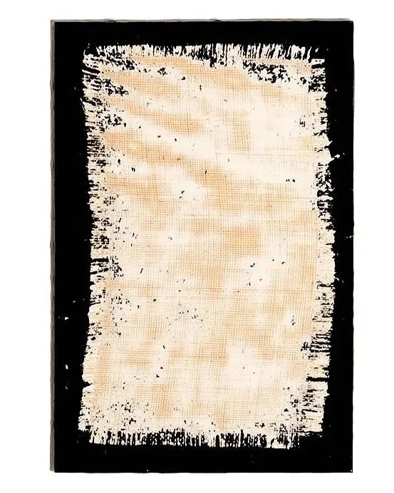 White Carpet (2026) 8" x 14" Epoxy impregnated and compressed fabric on ACM
