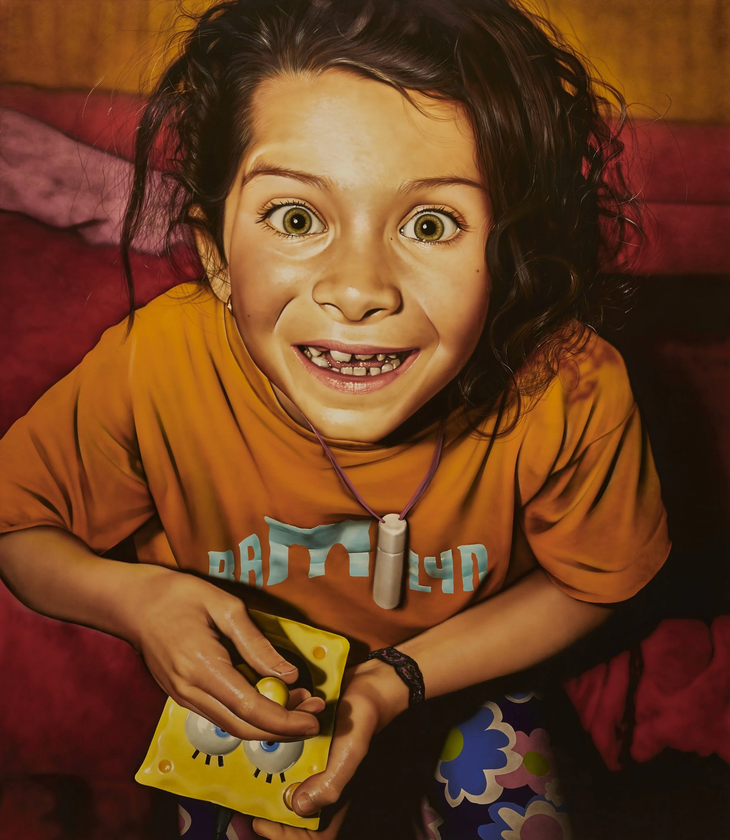 Victor Rodríguez (Mexican, born 1970).  Game Control , 2005. Acrylic paint on canvas. 78 x 68 inches. Cafesjian Art Trust, 2022.2319.1. © Victor Rodríguez 