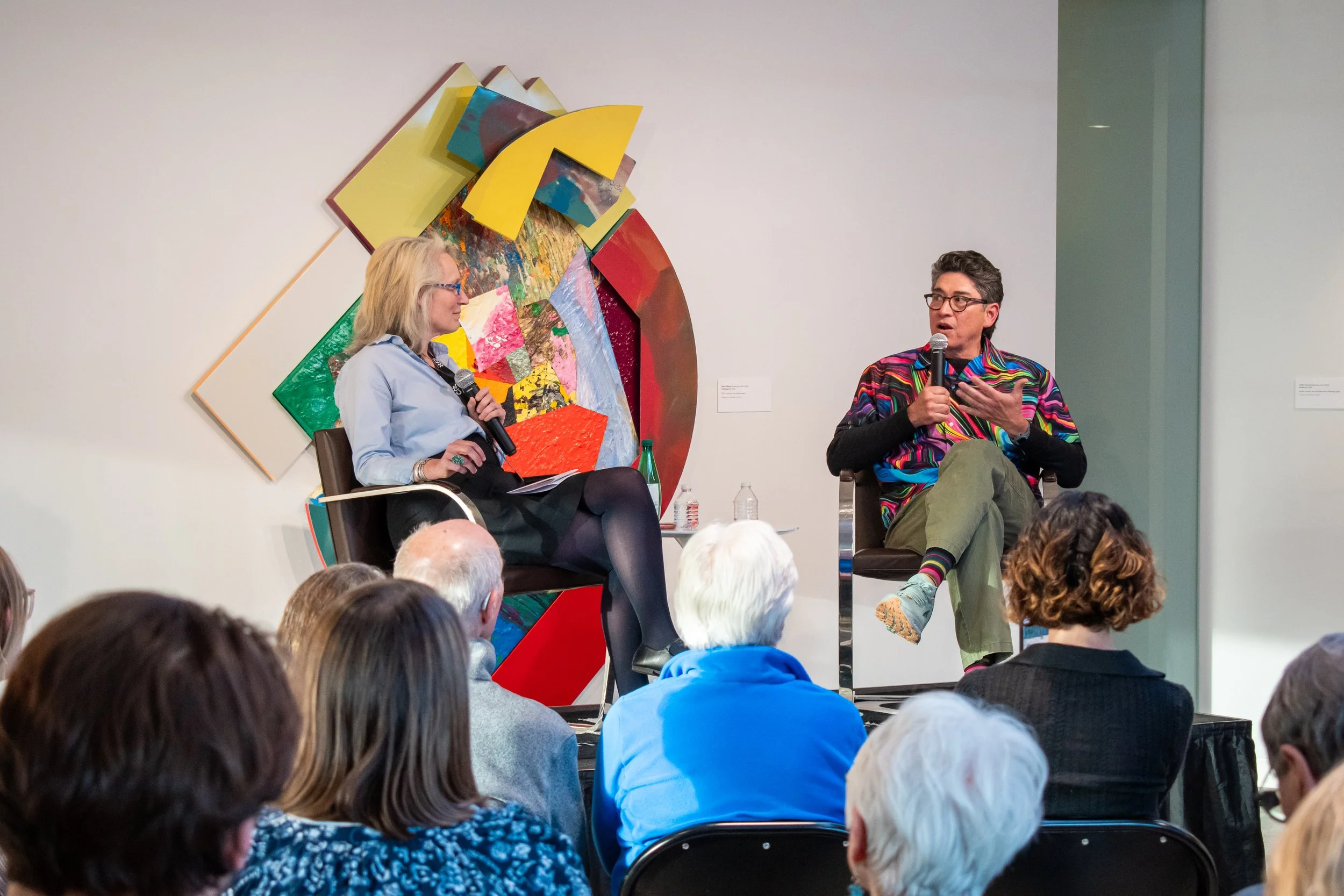 An artist and curator in conversation.