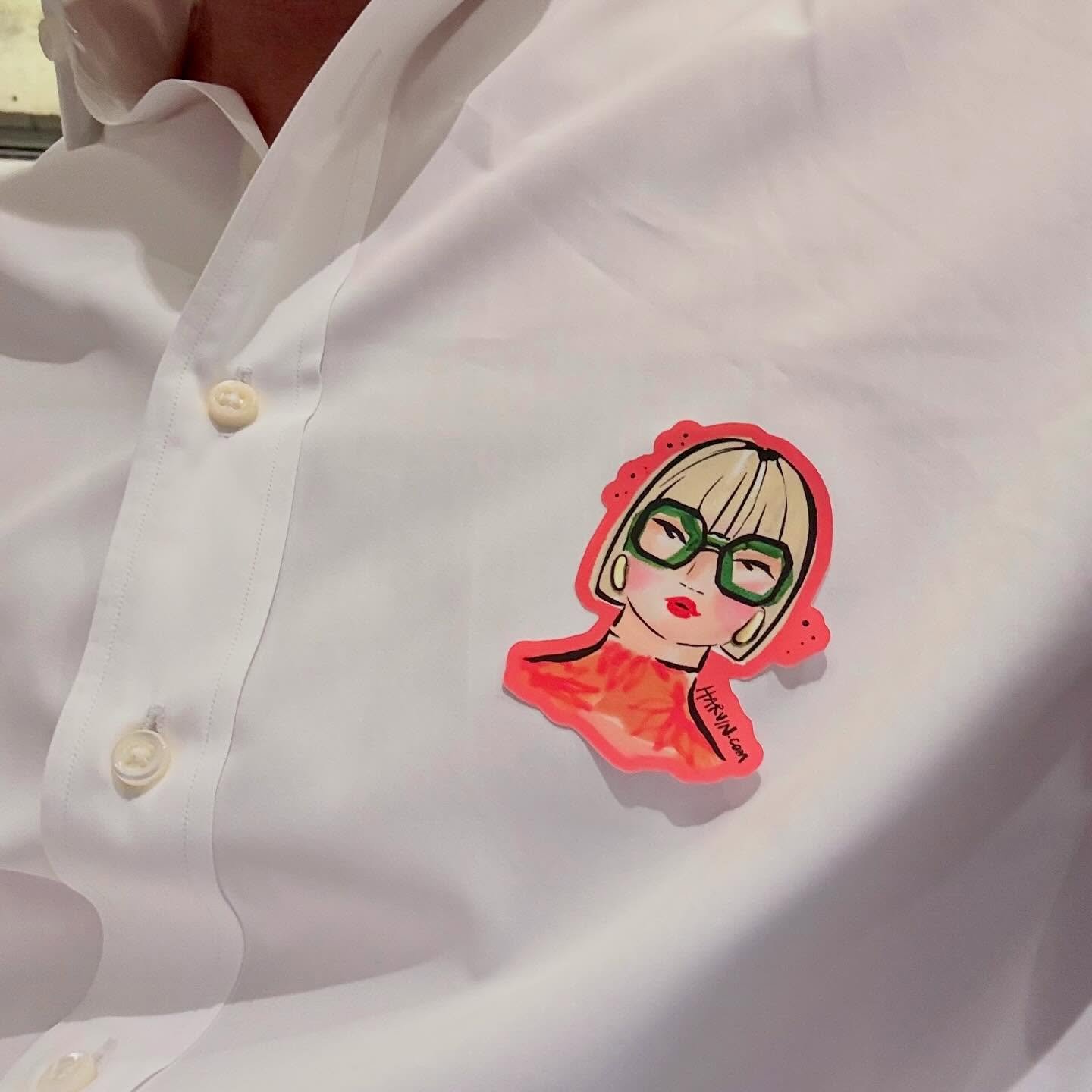 Lots of fun with @harvingreene and @heydossier at @modatl &mdash; fabulous night of stirring design conversation, insights, and high-fashion stickers, plus phenomenal people watching. That&rsquo;s a good combo! Check out all involved, it&rsquo;s a co