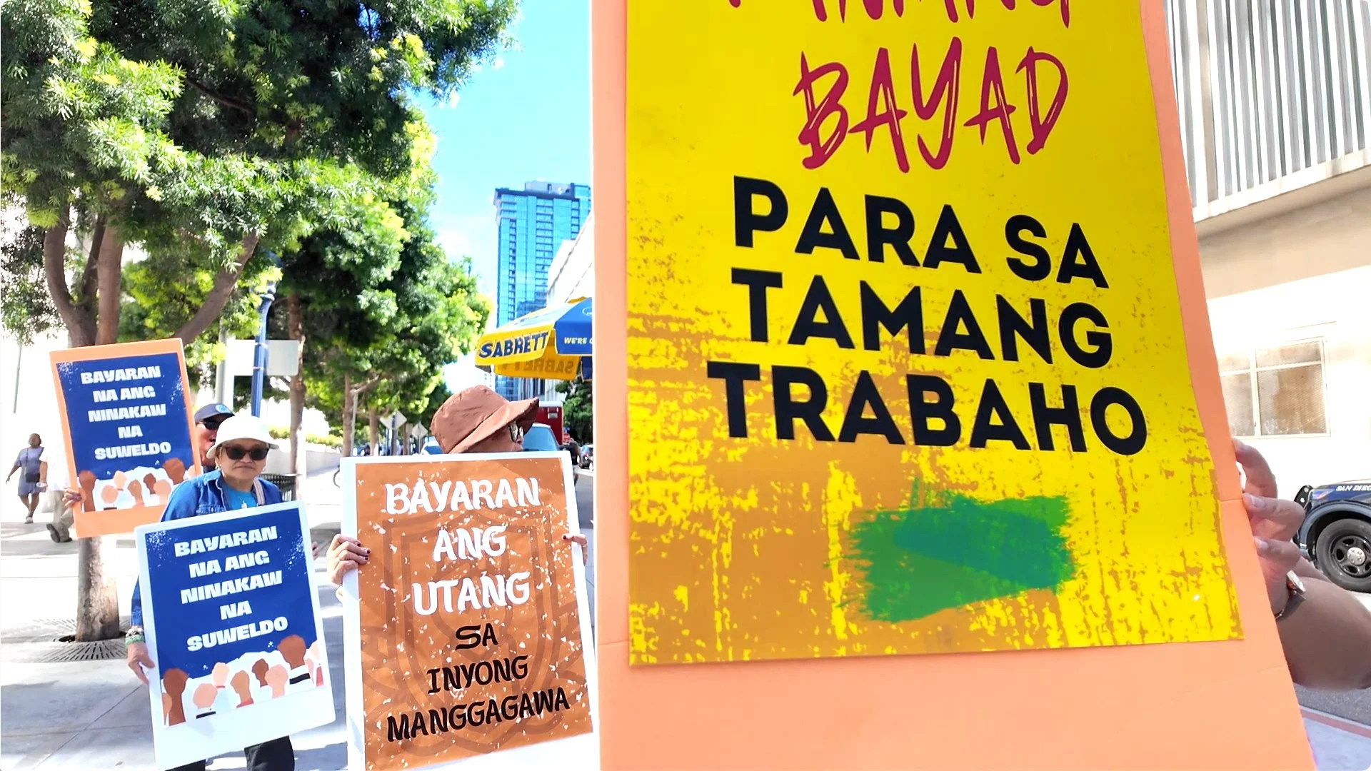 Rose Garden  Workers Rally: Aug 6