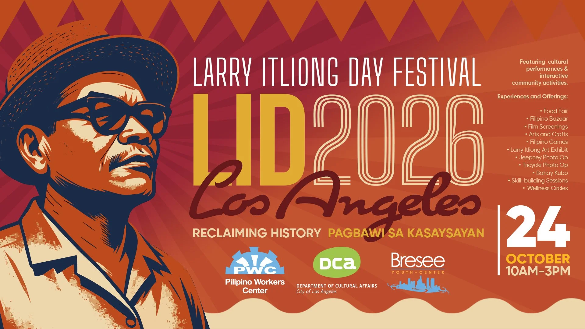 Larry Itliong Day Festival 2026 - Los Angeles