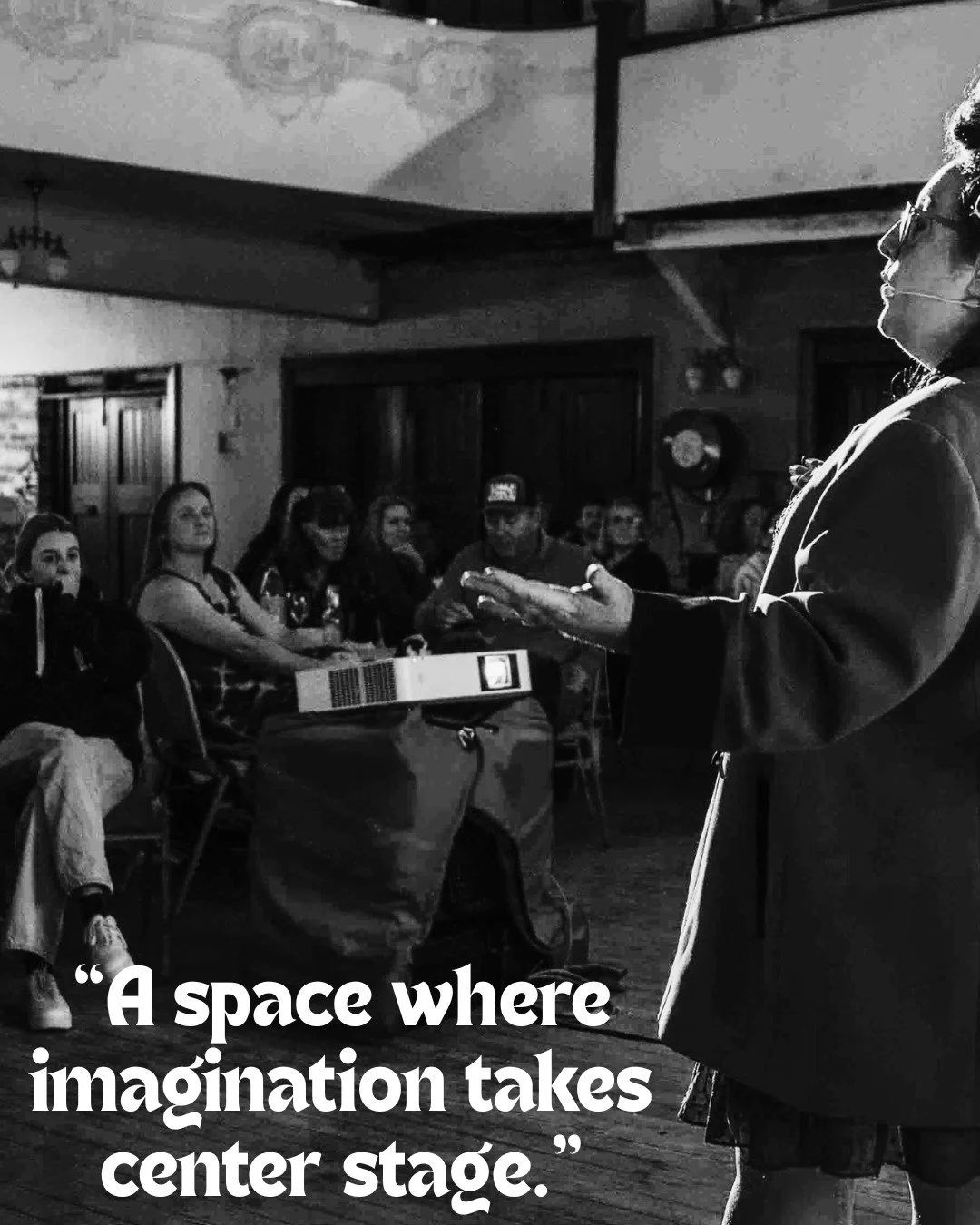 A SPACE WHERE IMAGINATION TAKES CENTRE STAGE //