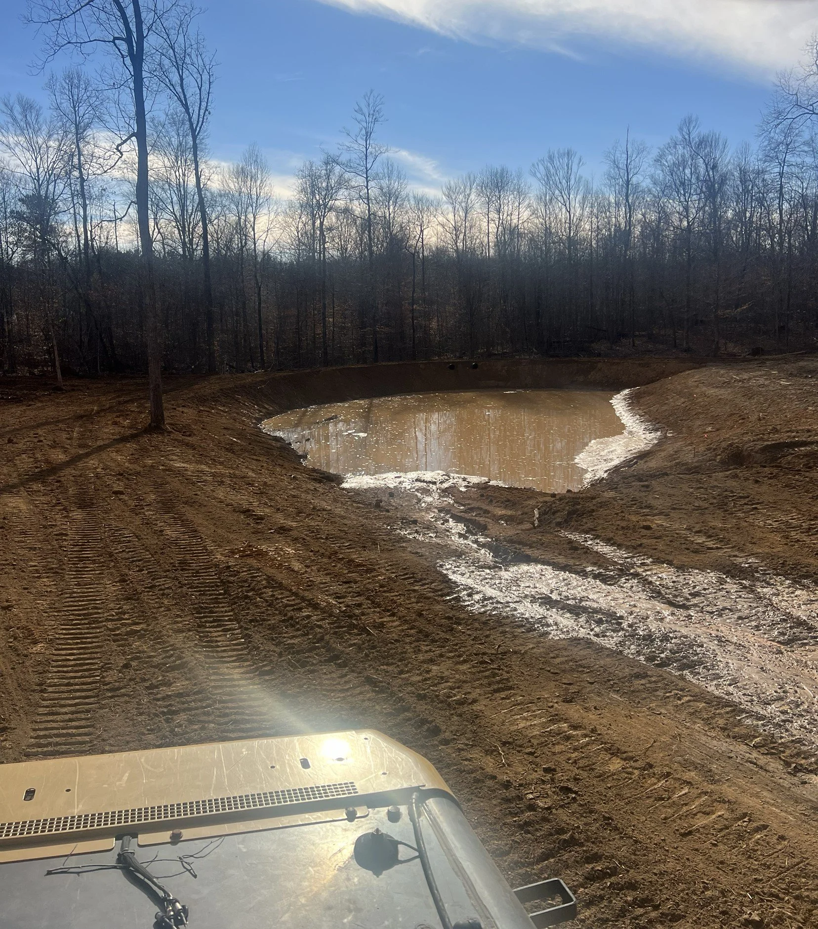 Completed Pond