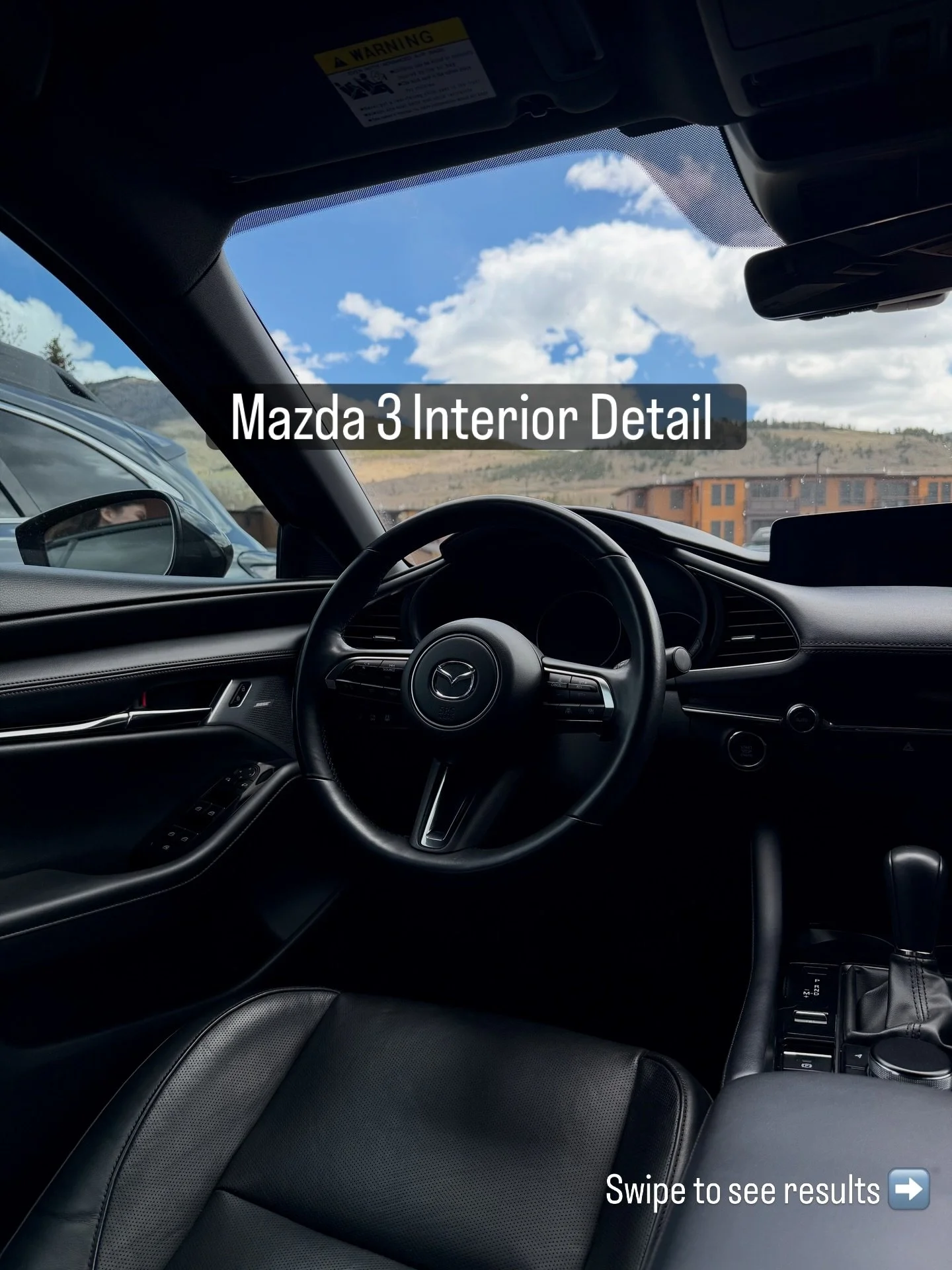 Finished result of an interior detail with White Water Custom Auto Detail.

This Mazdas interior is finished and protected with our &ldquo;Premium Protection&rdquo; add-on service. Leaving a professional, natural finish and long lasting advanced prot