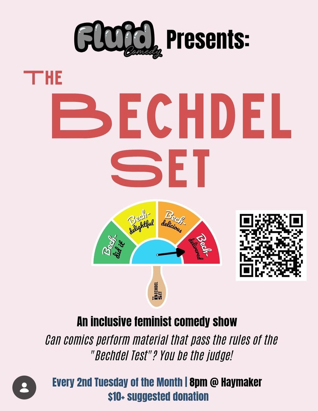 The Bechdel Set: An Inclusive Feminist Comedy Show