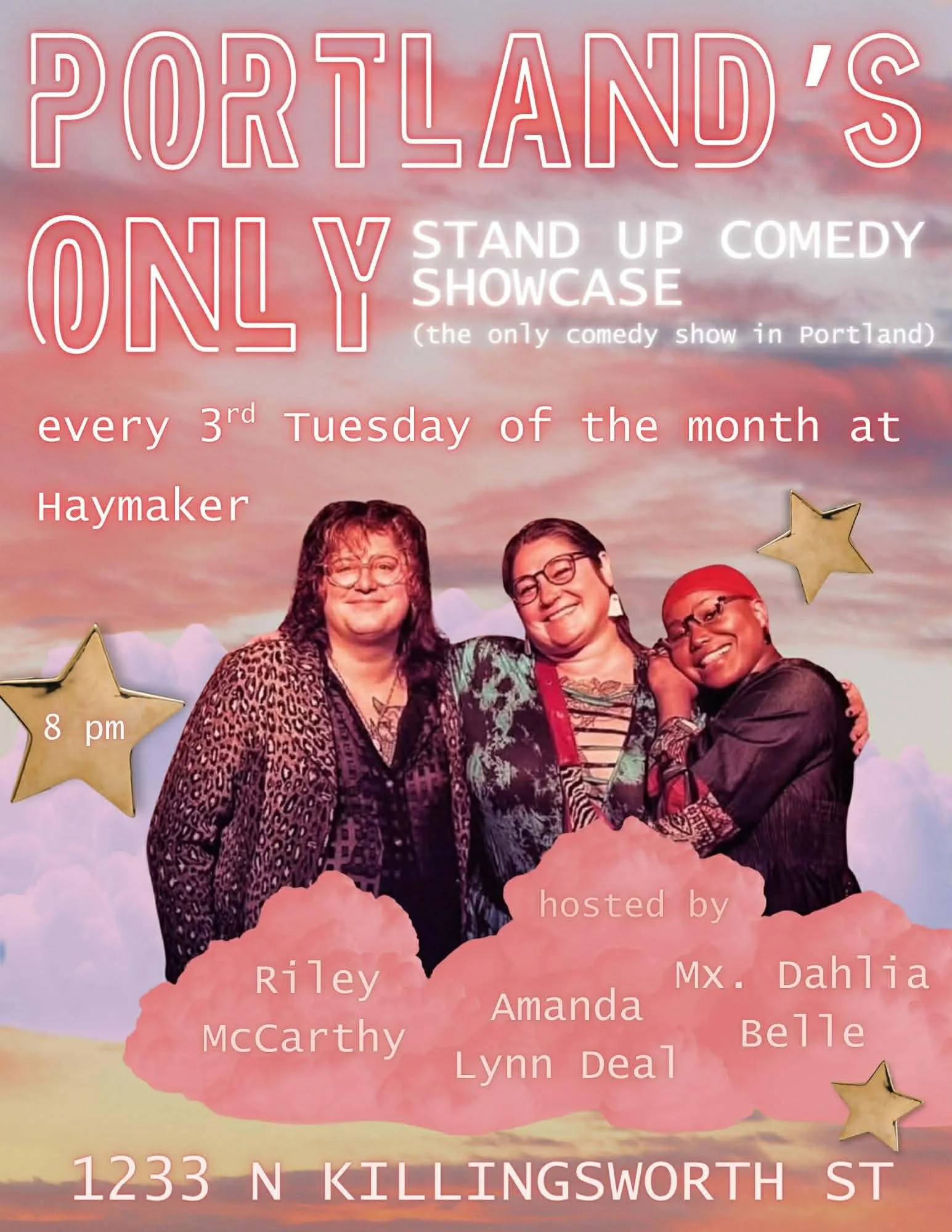 Portland's Only Comedy Showcase