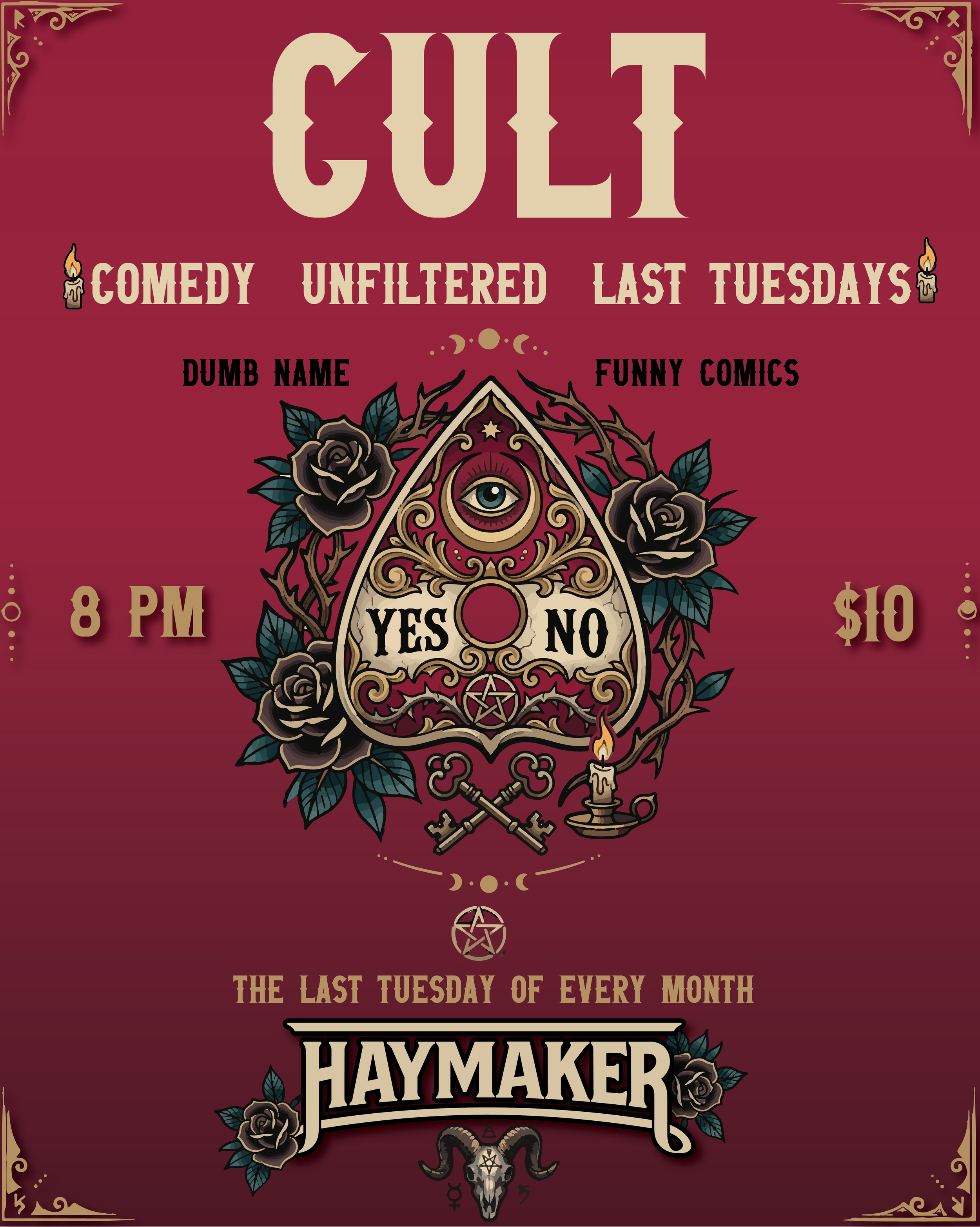 Comedy Unfiltered Last Tuesdays