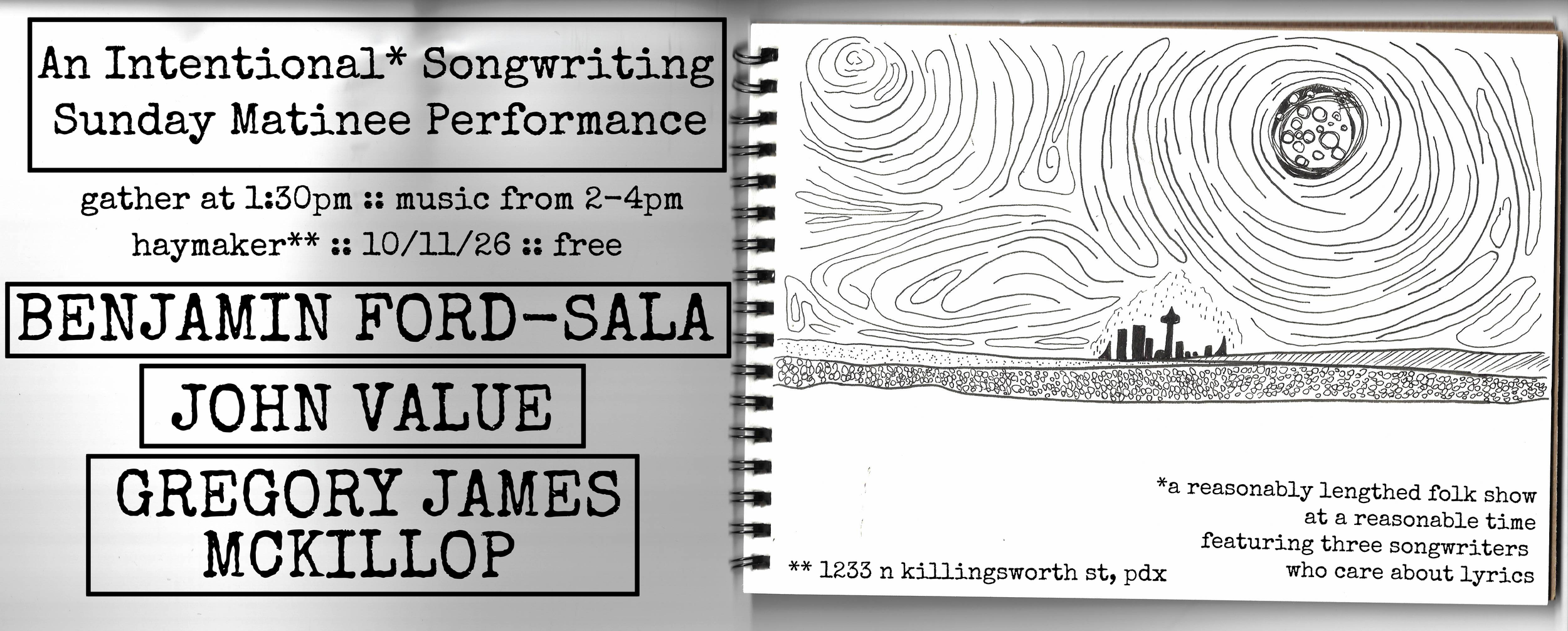 Gregory James McKillop, John Value, Benjamin Ford-Sala