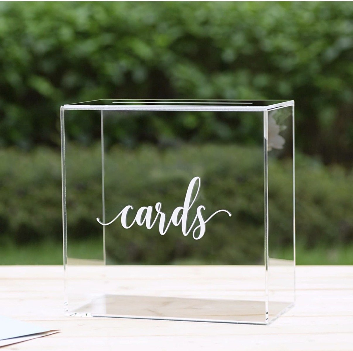 Acrylic Card Box